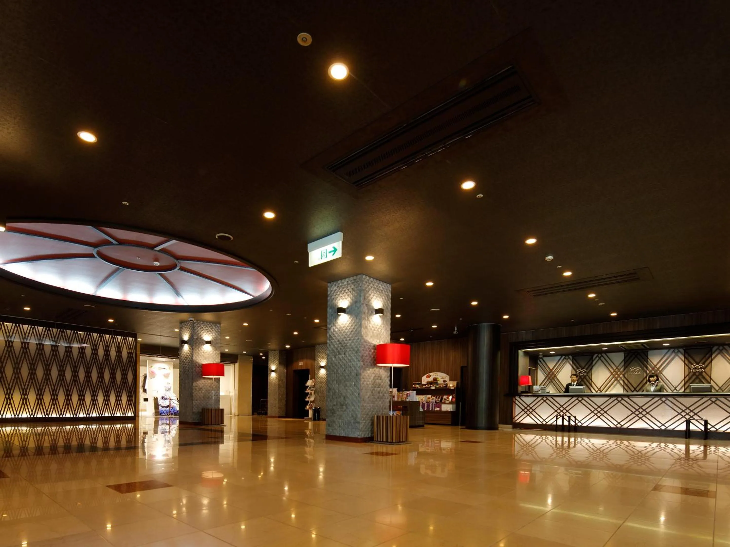 Lobby or reception in Hotel Flags Kuju Kusima