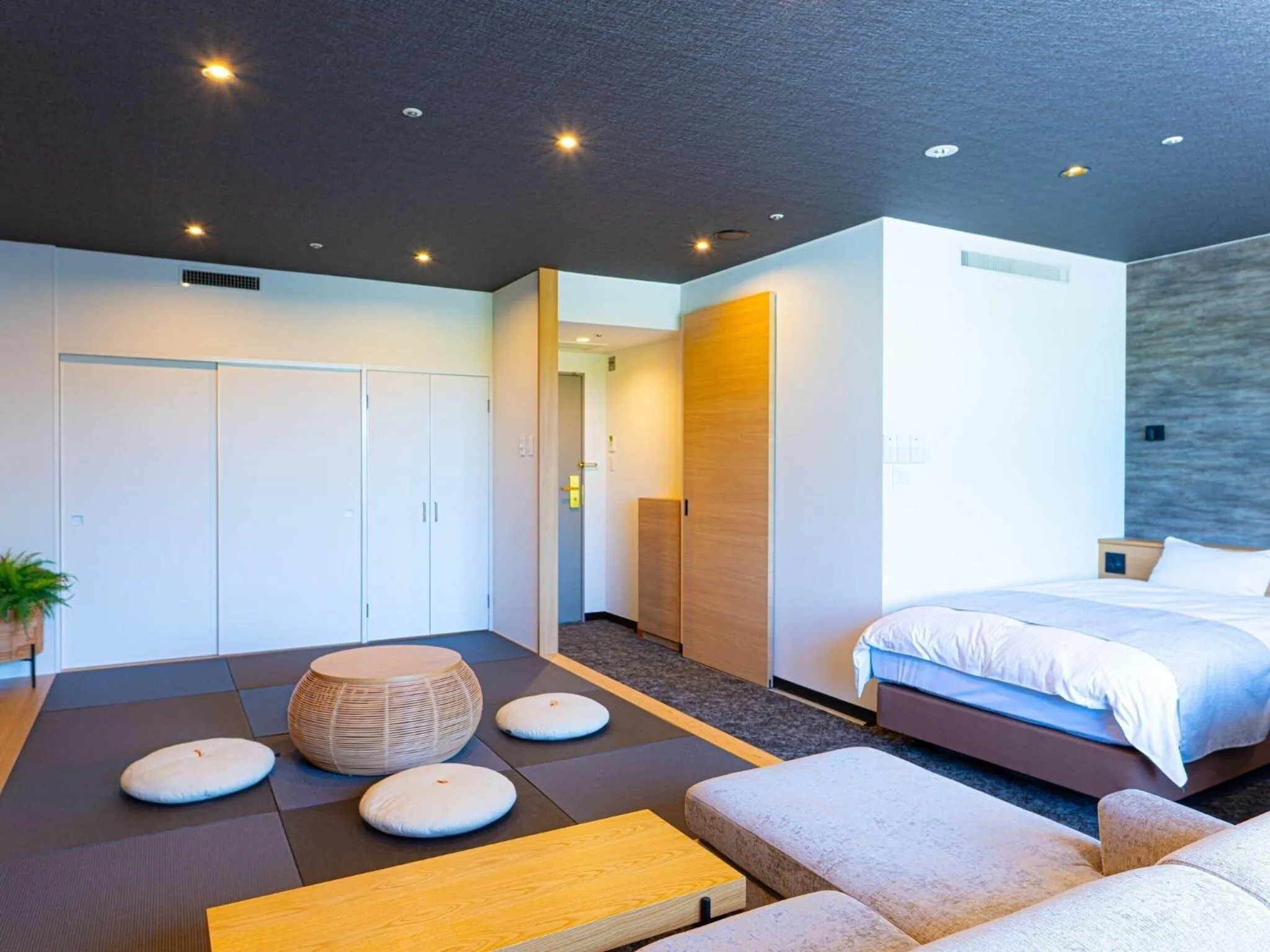 Bed in Hotel Flags Sasebo KujuKusima