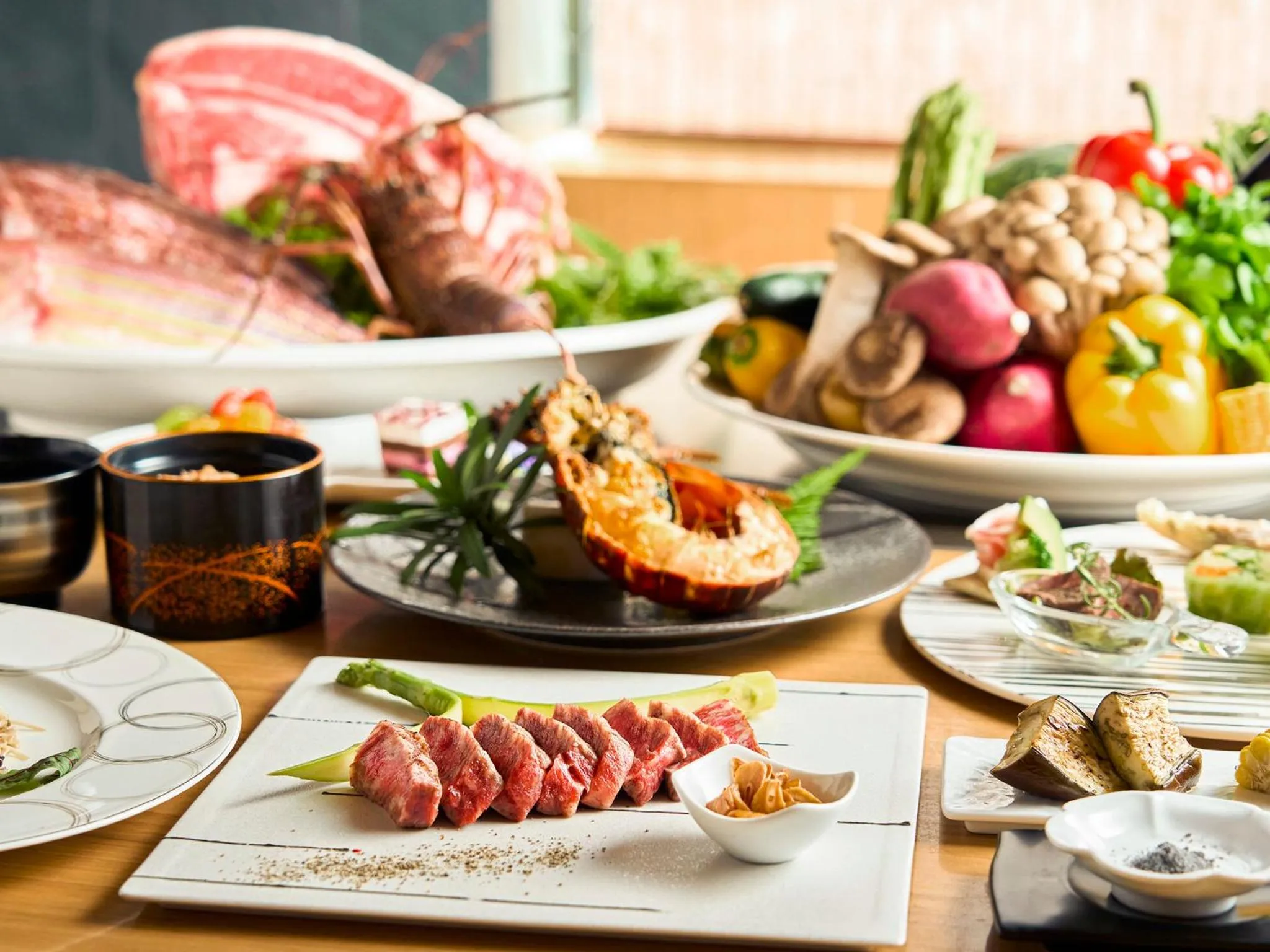 Food close-up in Hotel Flags Kuju Kusima
