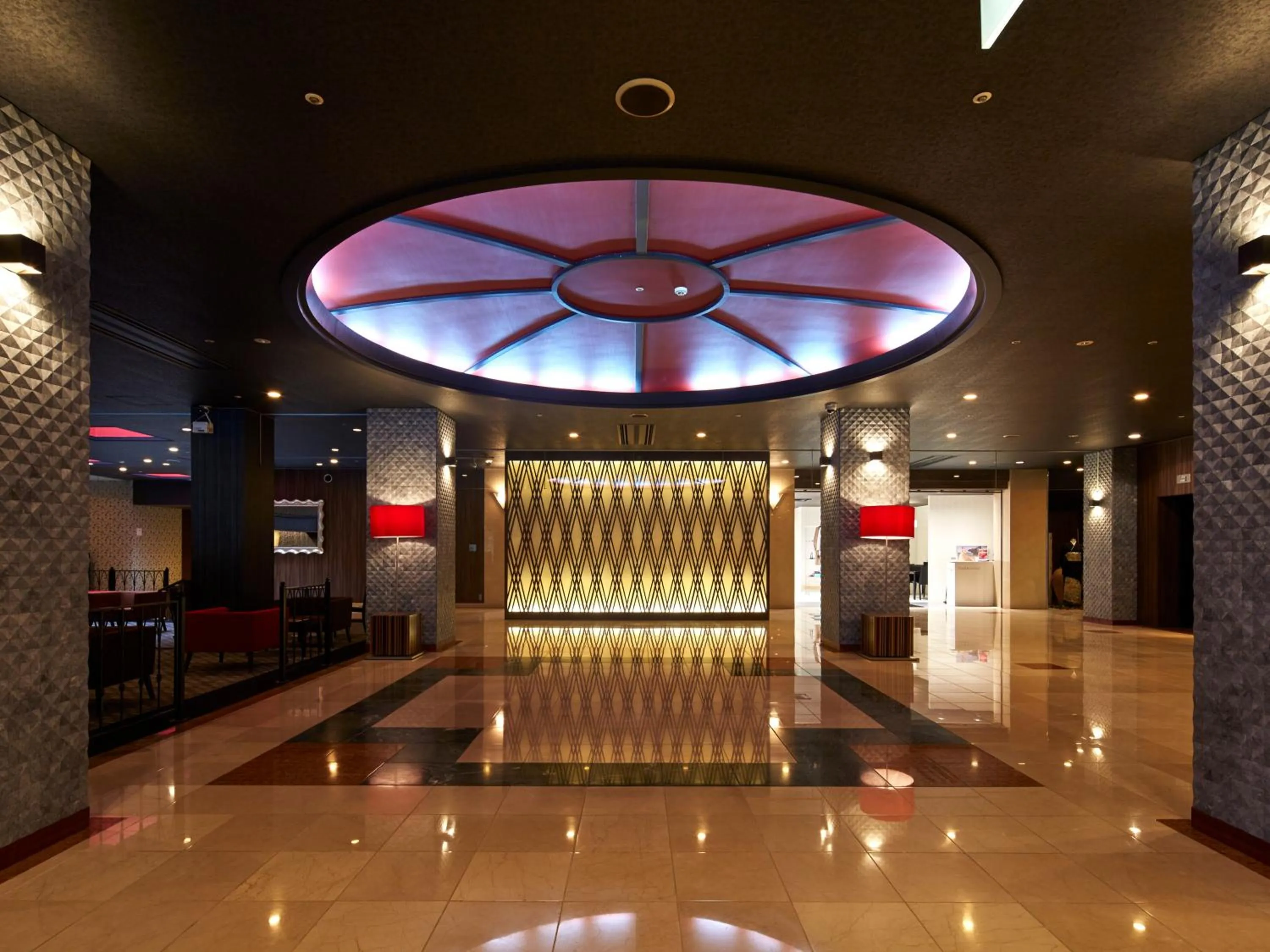 Communal lounge/ TV room in Hotel Flags Kuju Kusima