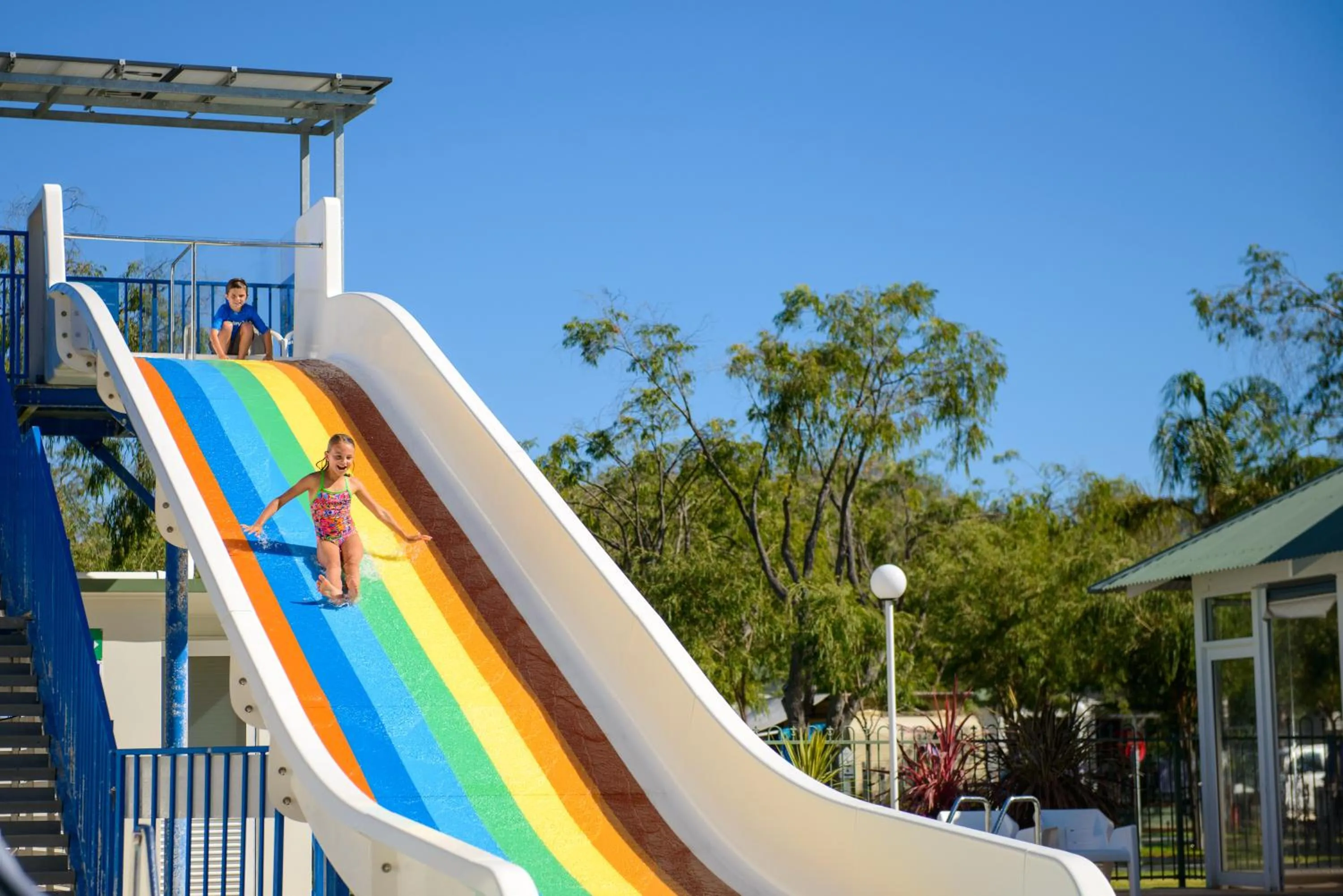 Aqua park in Mandalay Holiday Resort and Tourist Park