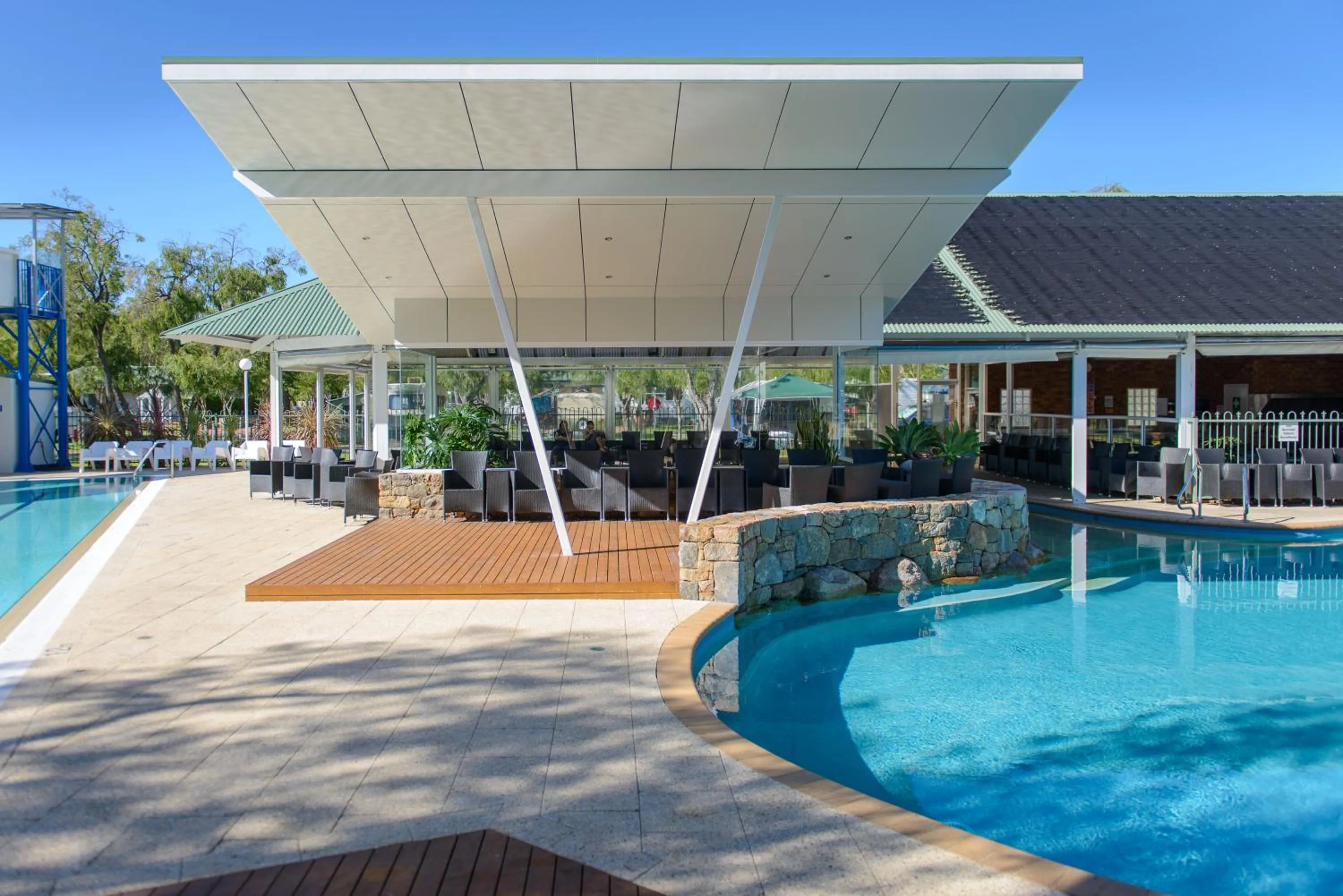 Swimming pool in Mandalay Holiday Resort and Tourist Park