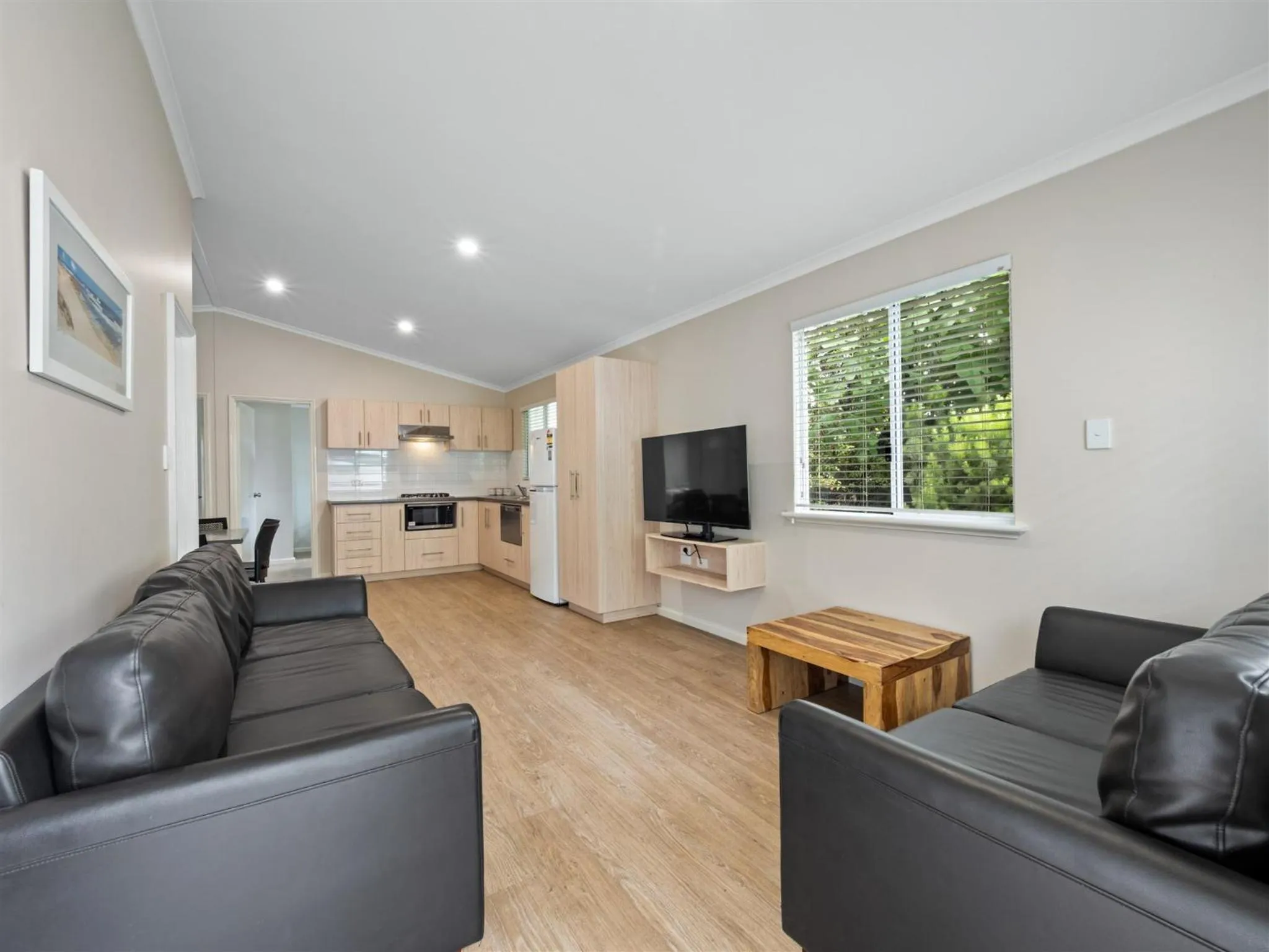 Kitchen or kitchenette in Mandalay Holiday Resort and Tourist Park