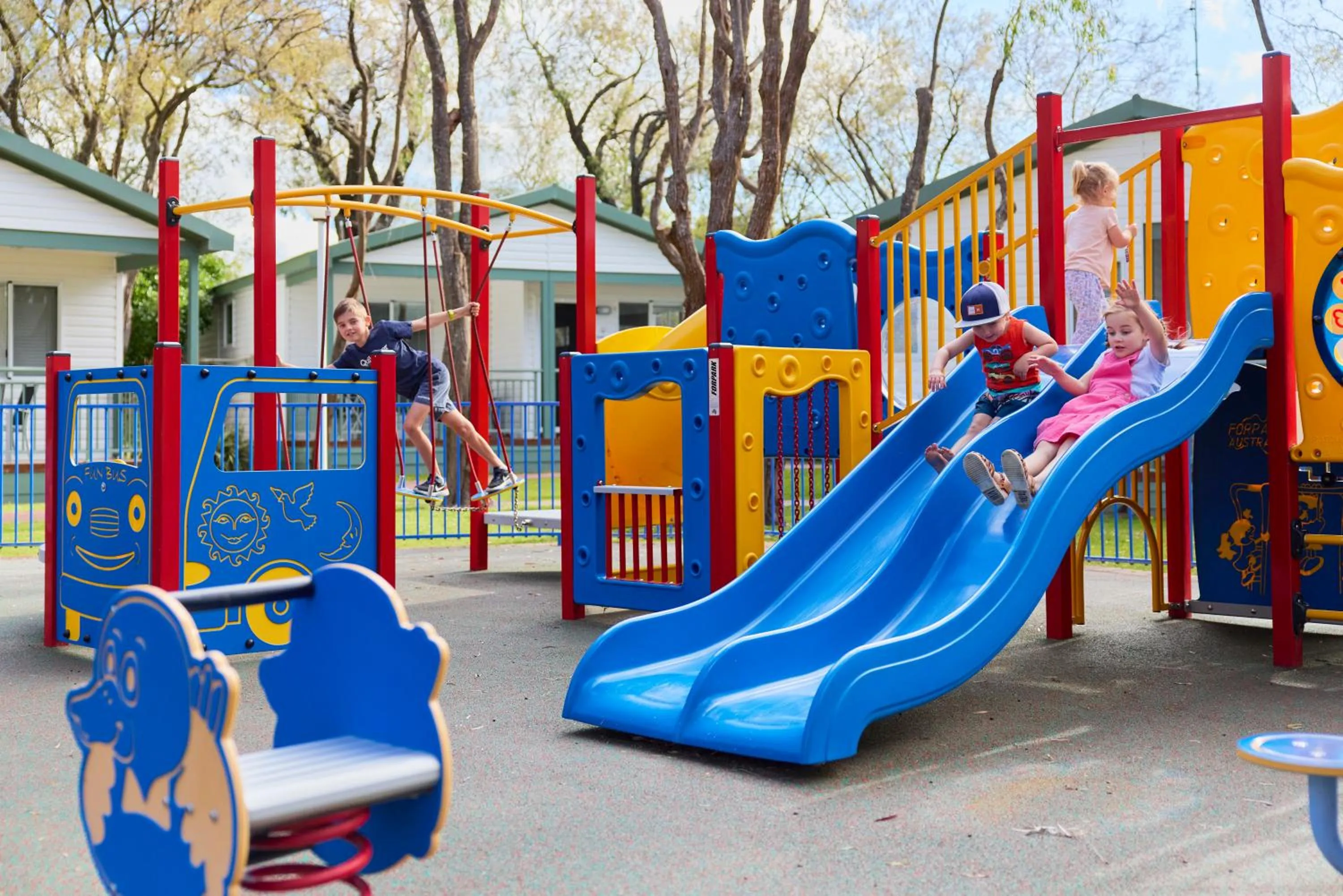 Children play ground in Mandalay Holiday Resort and Tourist Park