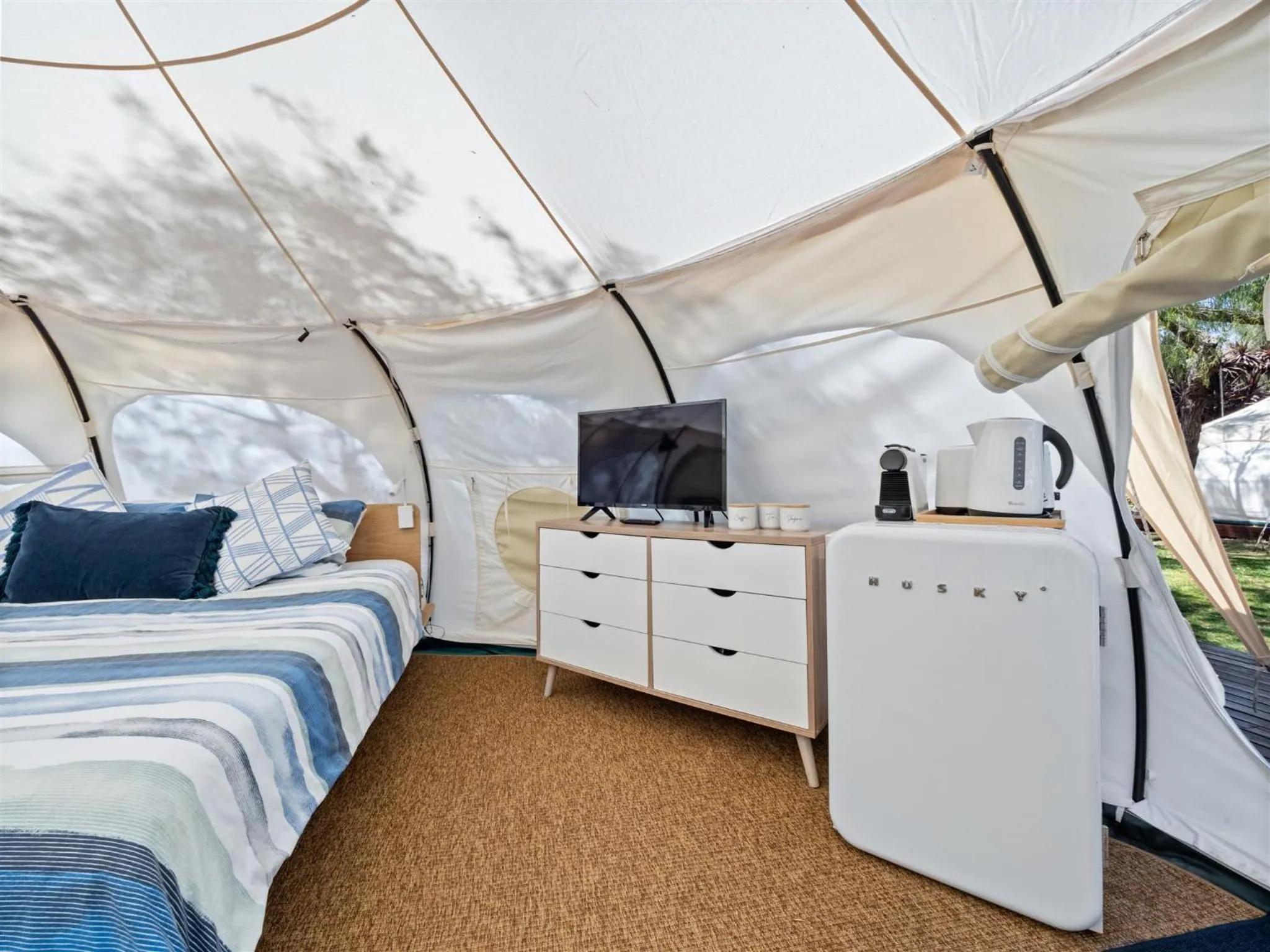 Bed in Mandalay Holiday Resort and Tourist Park