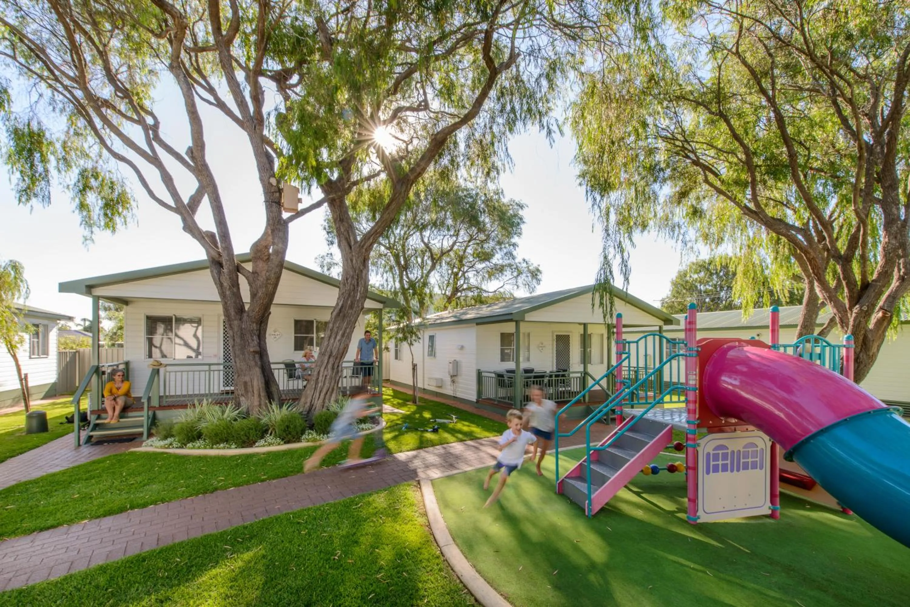 Children play ground in Mandalay Holiday Resort and Tourist Park