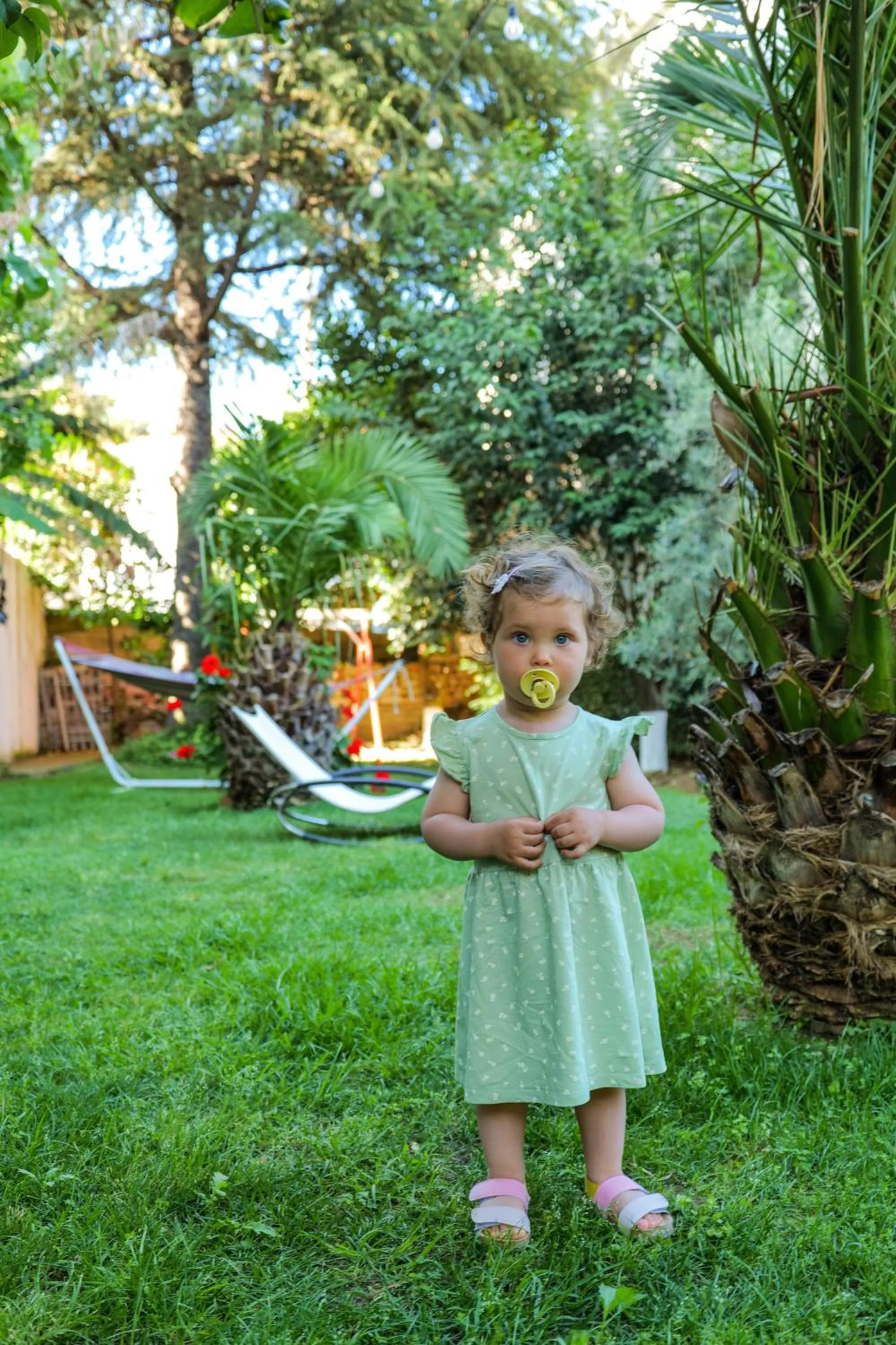 People in Villa Green Garden