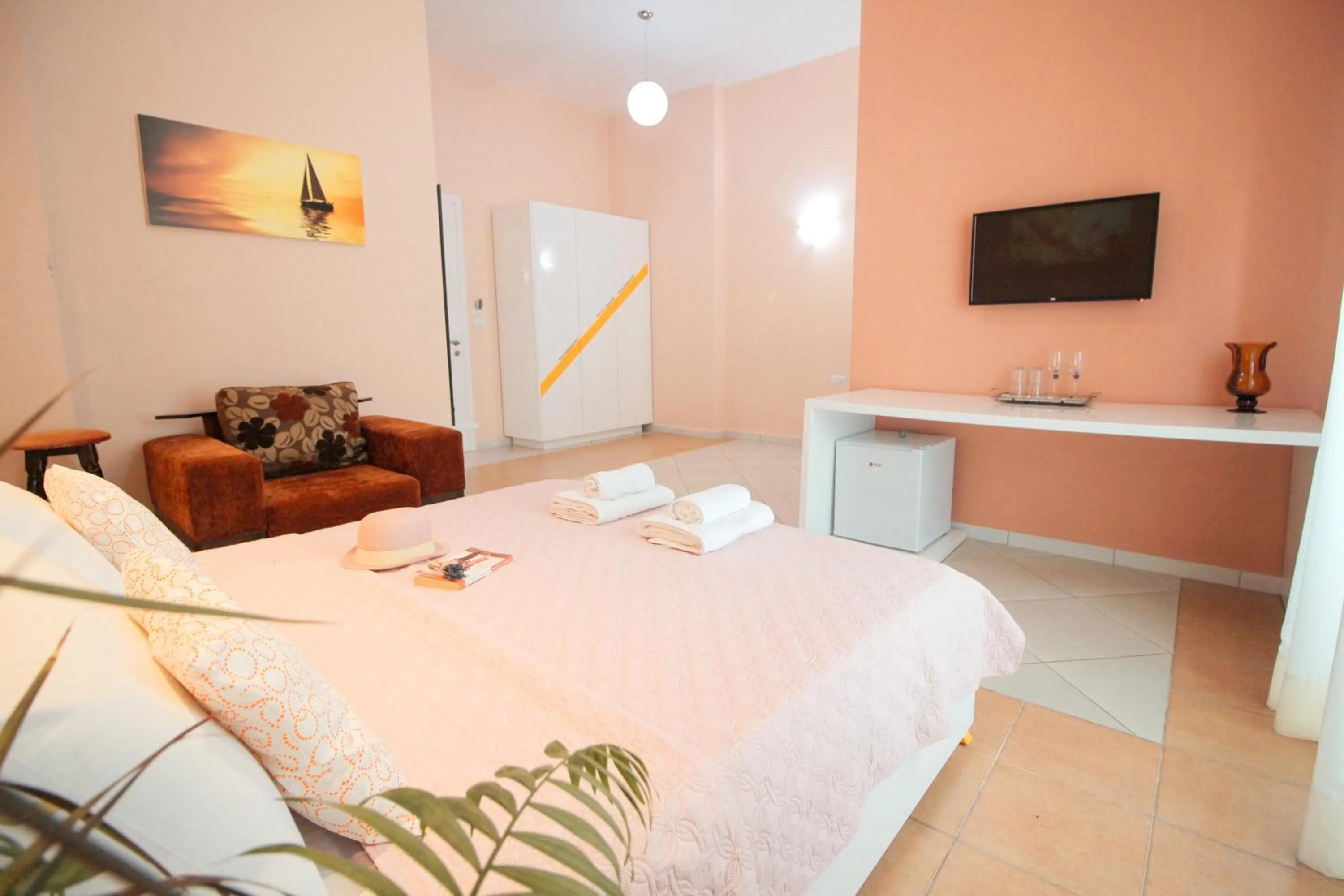 Bedroom, Bed in Villa Green Garden