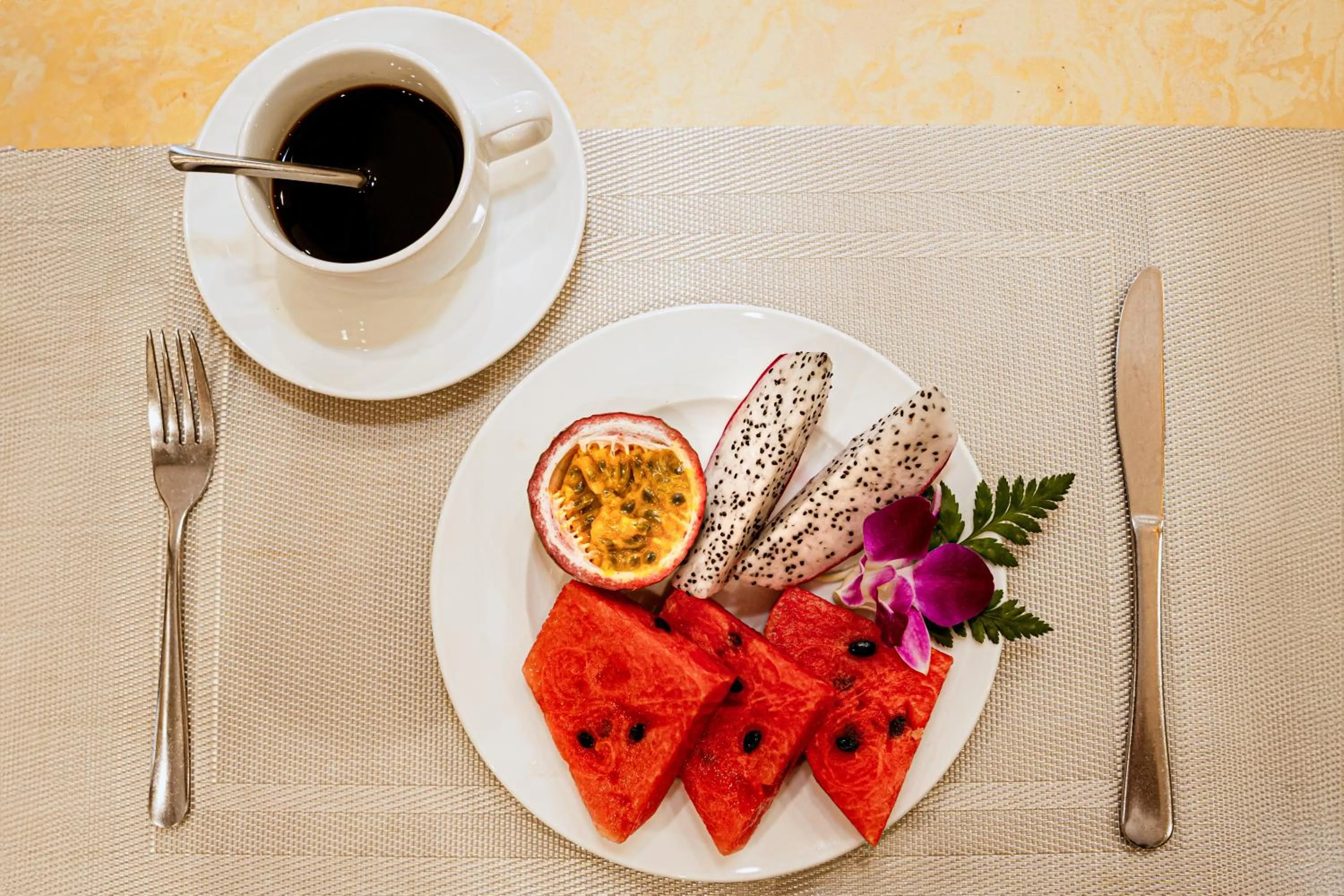 Food and drinks in Cap Town Hotel