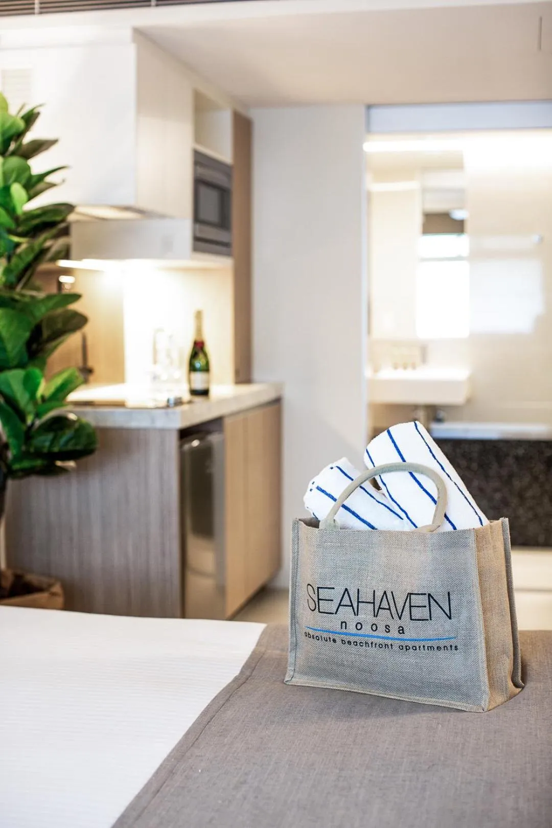 Bedroom in Seahaven Noosa Beachfront Resort