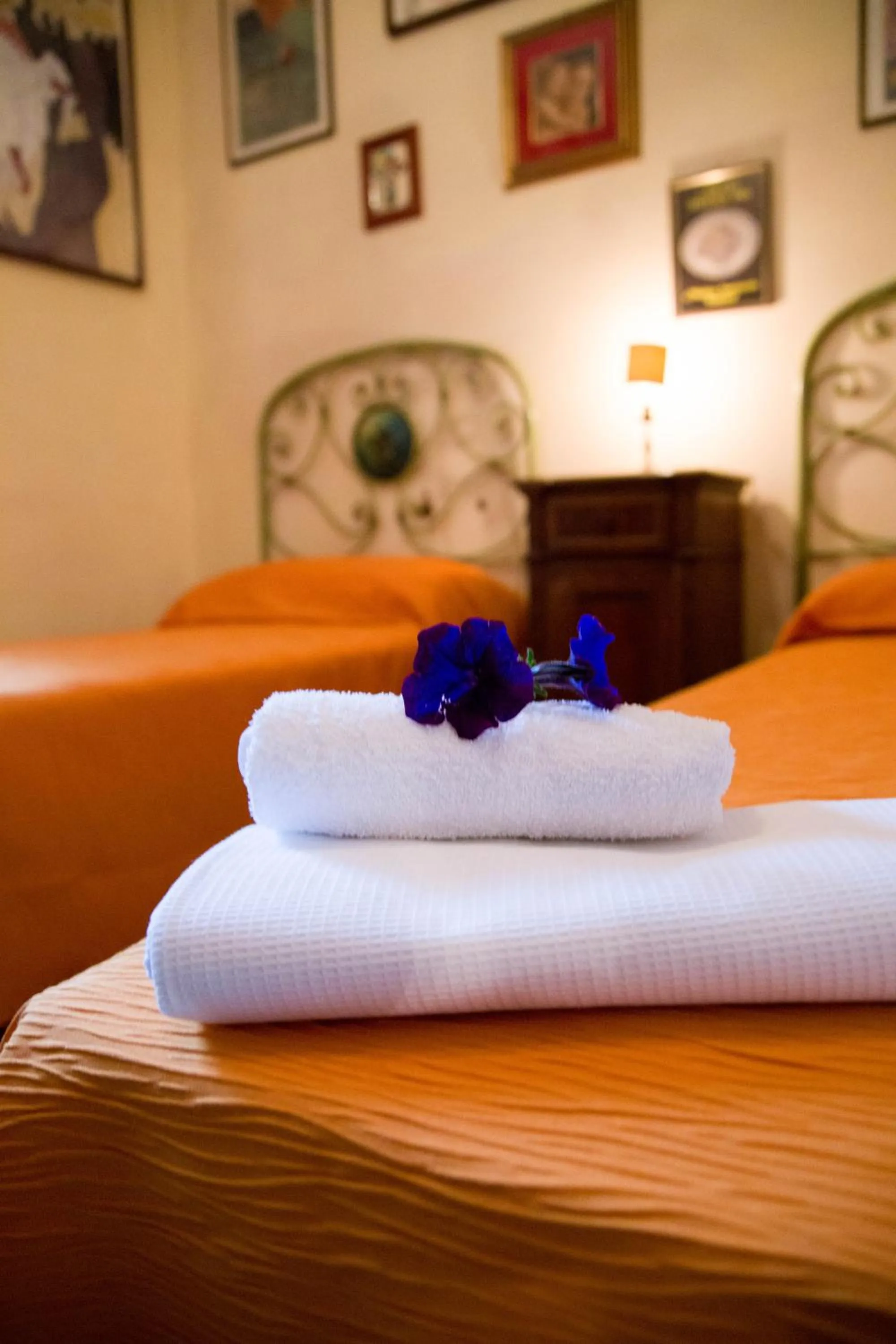 Bed in POGGIO ECO B&B