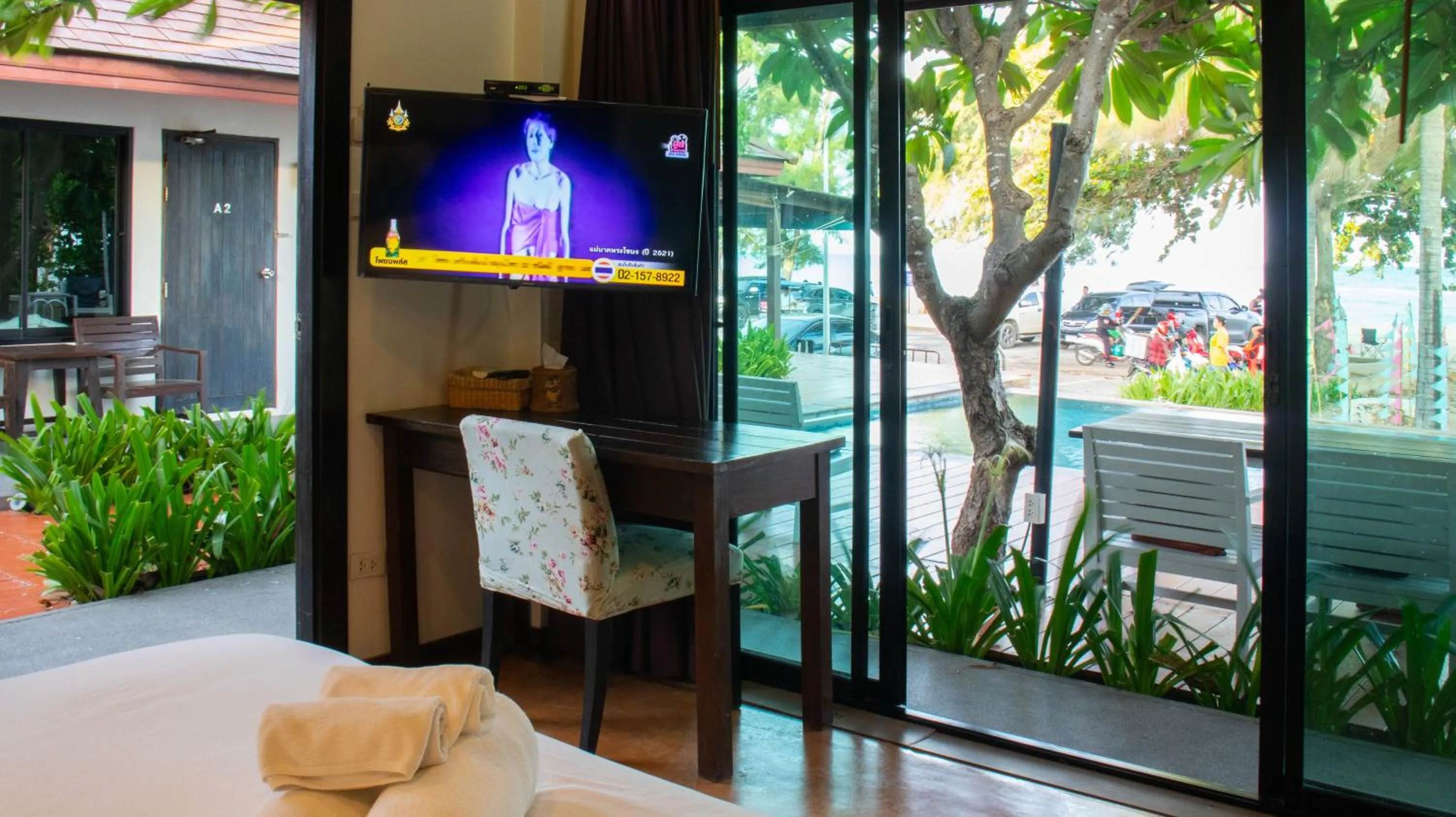 Pool view in Chidlom Resort