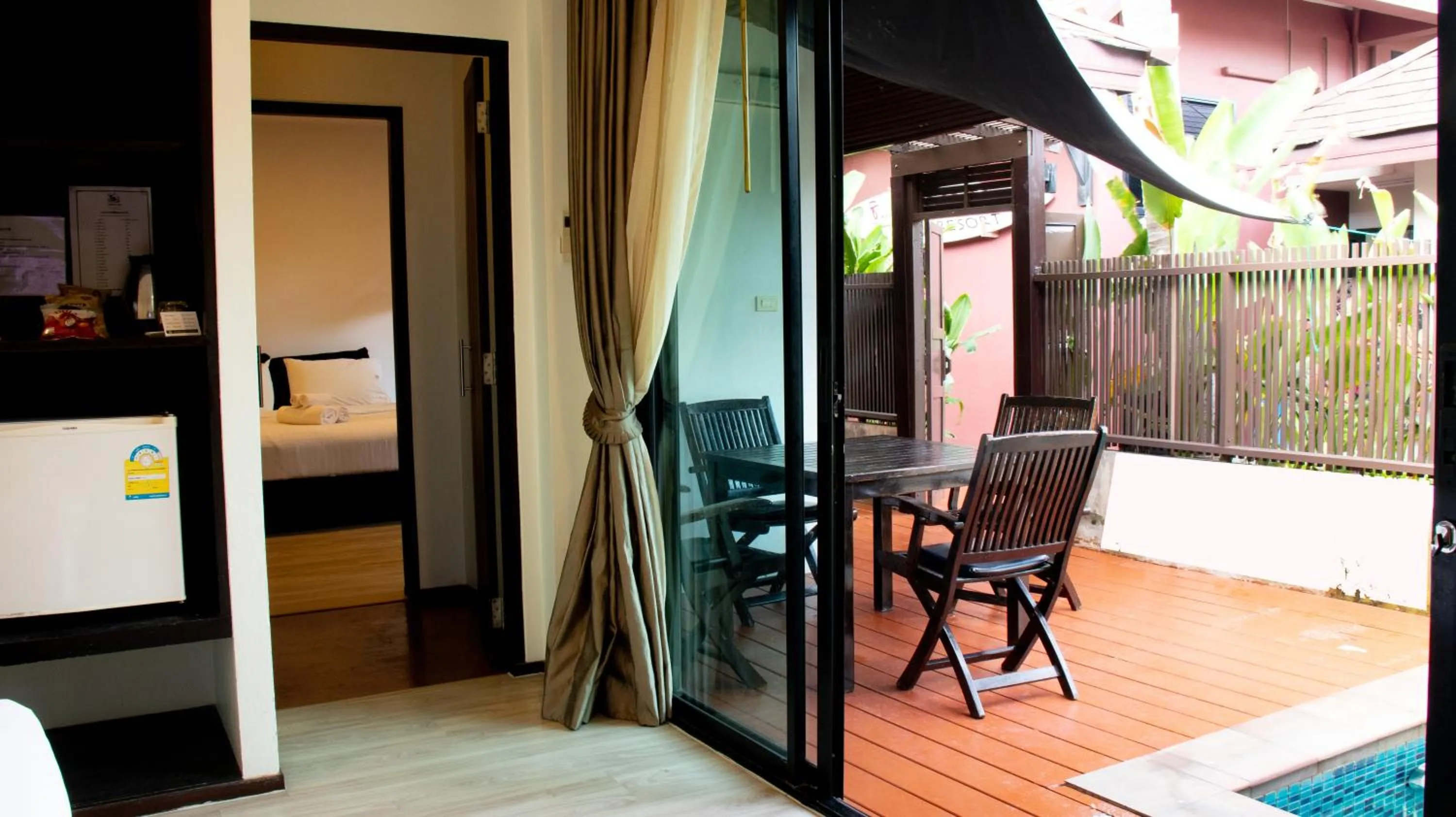 Balcony/Terrace in Chidlom Resort