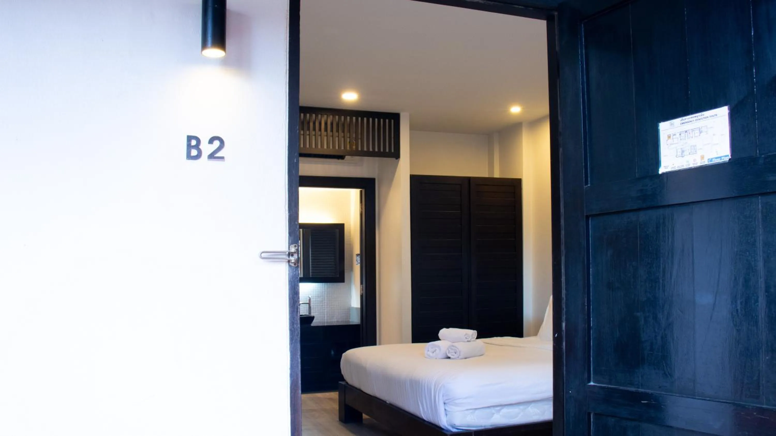 Bed in Chidlom Resort