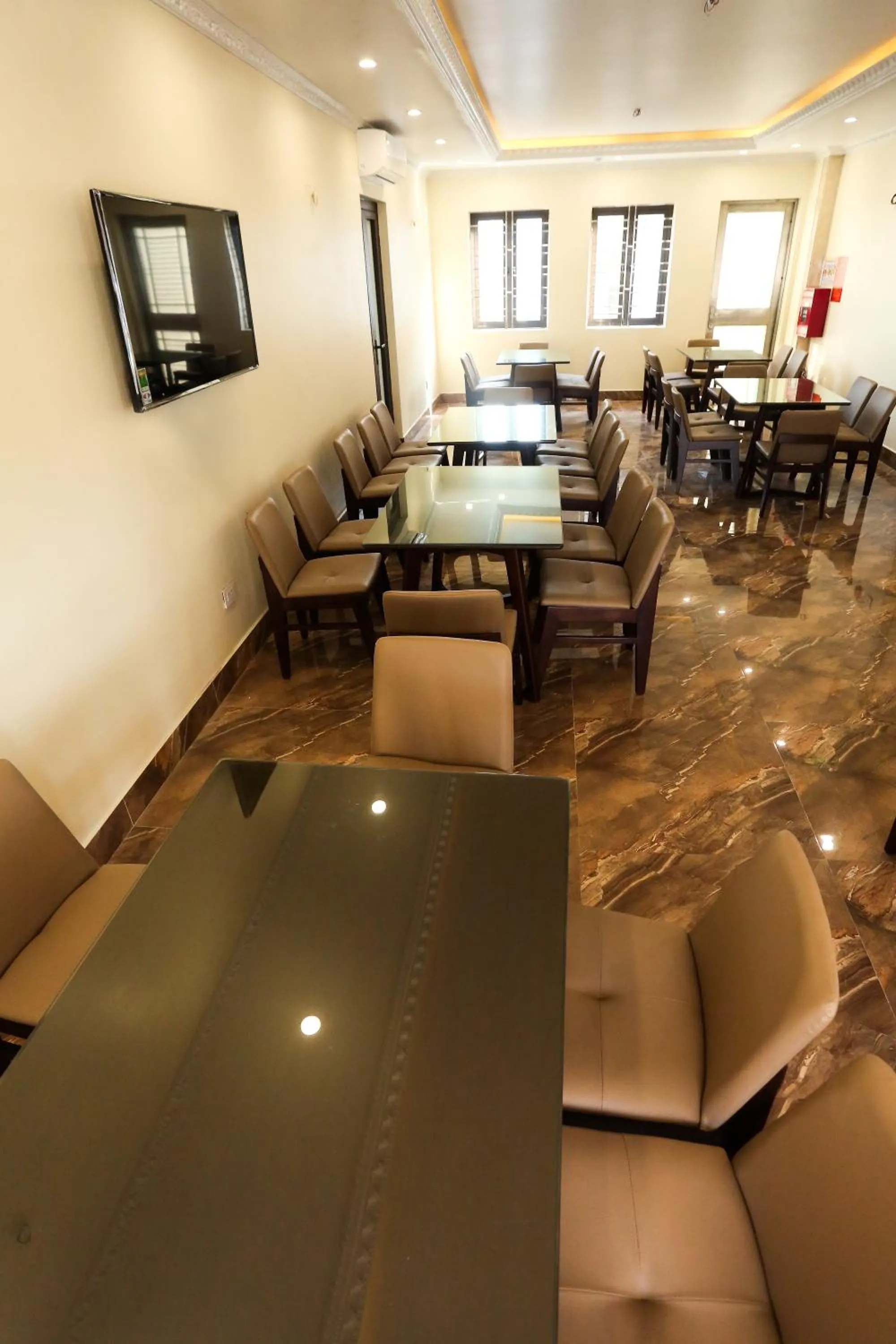 Asian breakfast in Diamond Hotel