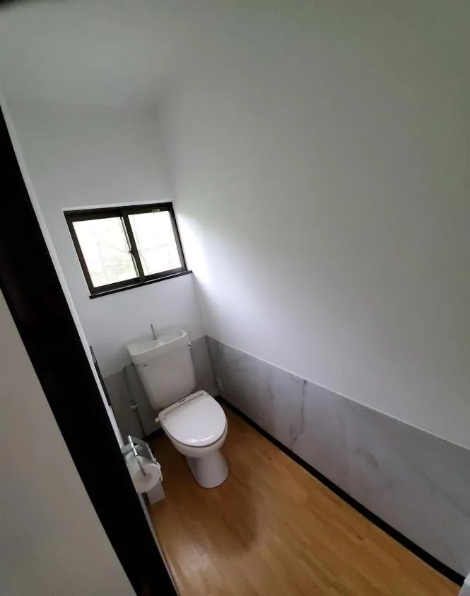 Toilet in White Horse Hotel