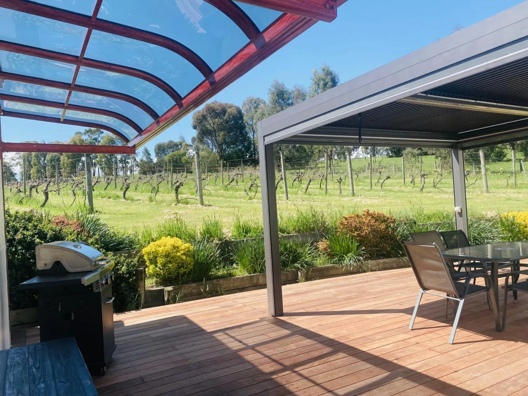 BBQ facilities in De'Vine Escape