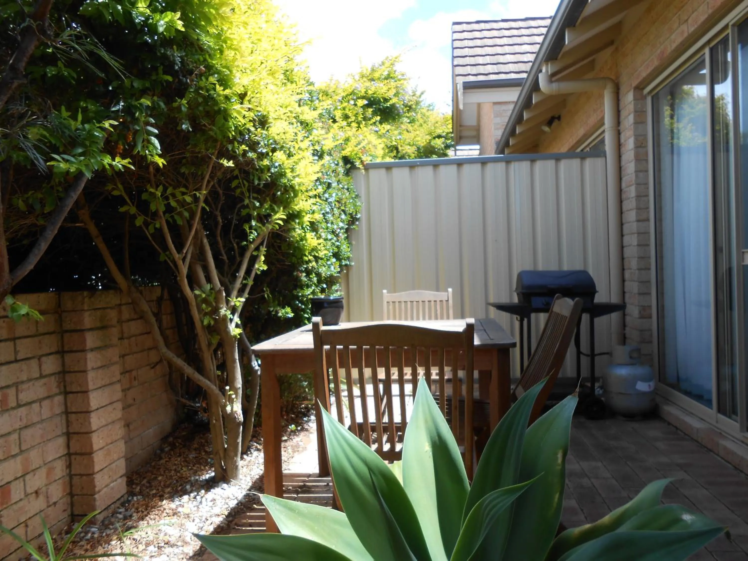 Patio in Augusta's Georgiana Molloy Motel