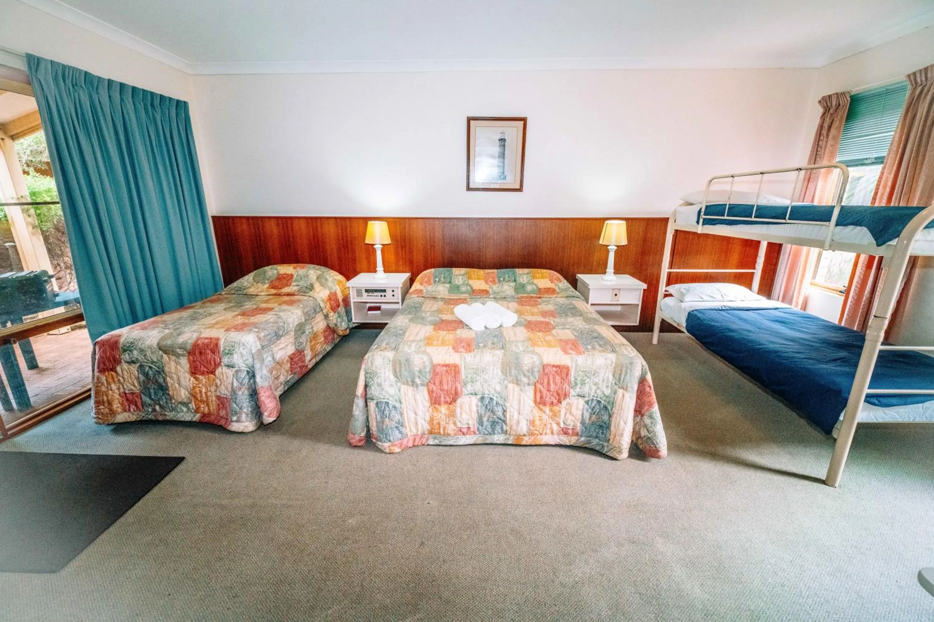 Bed in Augusta's Georgiana Molloy Motel