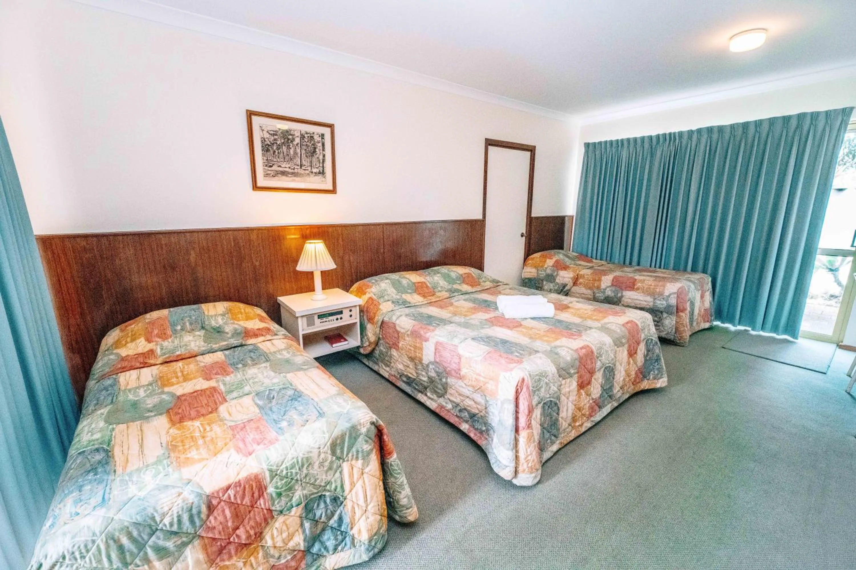 Bed in Augusta's Georgiana Molloy Motel