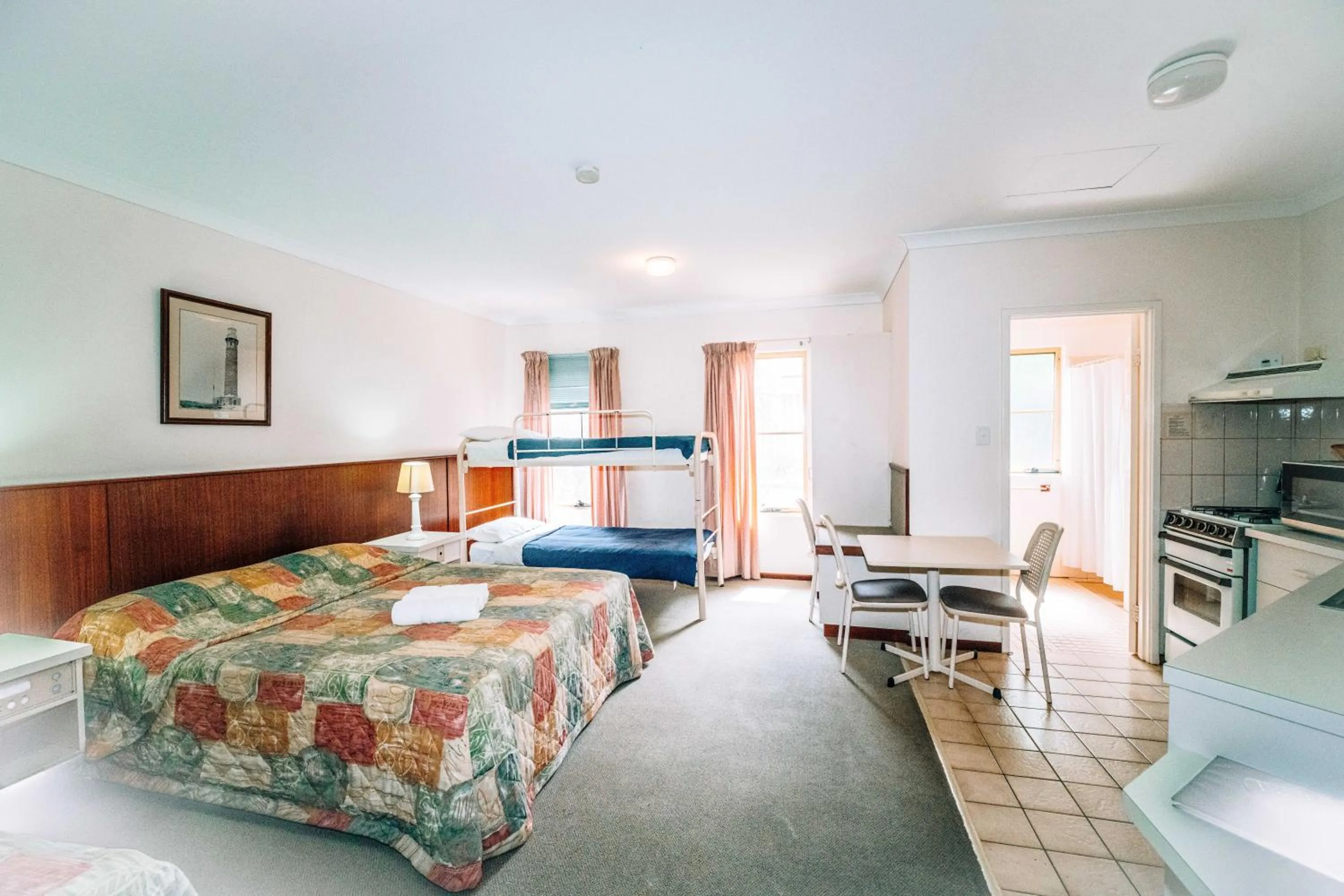 Bed in Augusta's Georgiana Molloy Motel