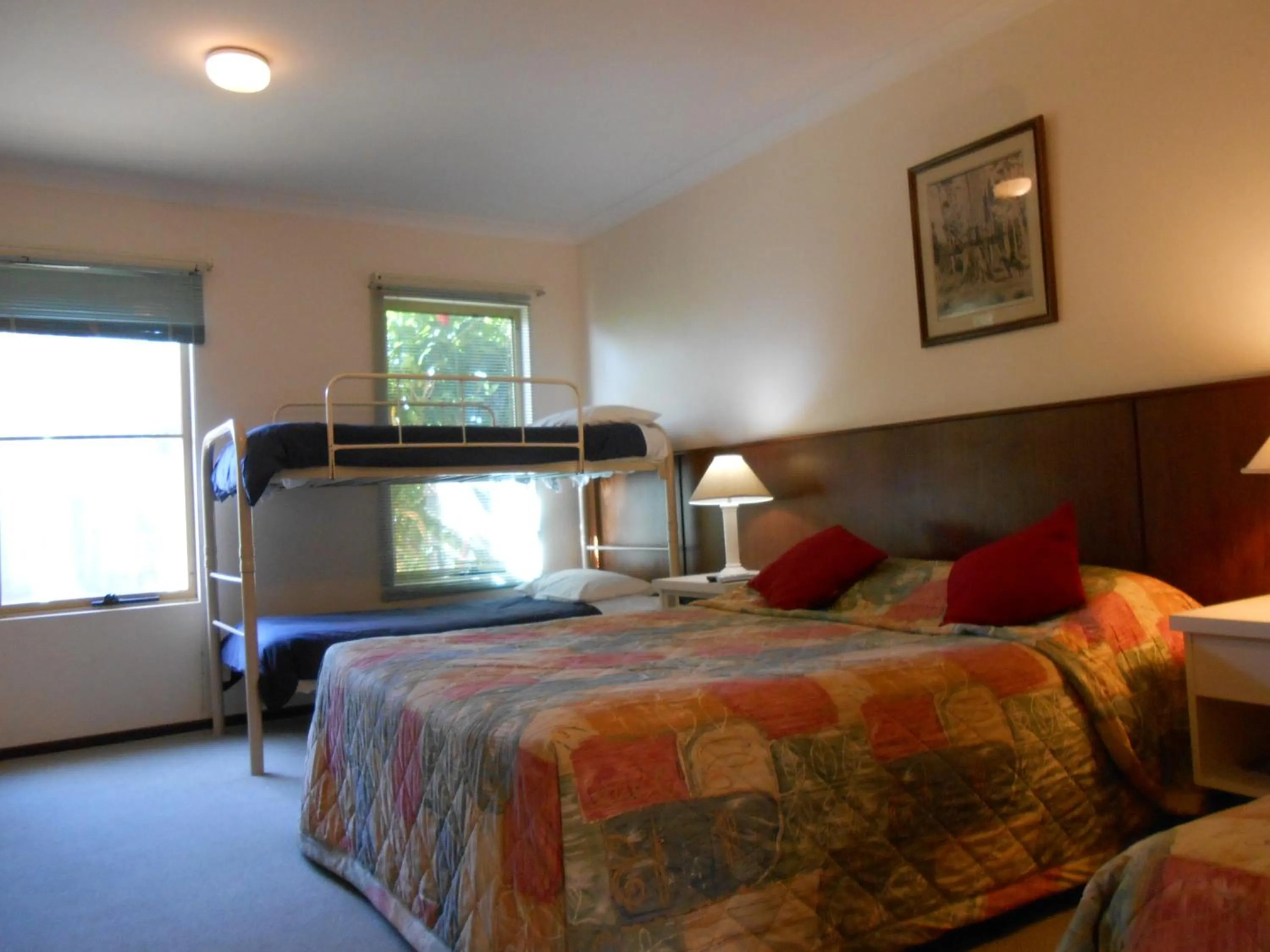 Bed in Augusta's Georgiana Molloy Motel