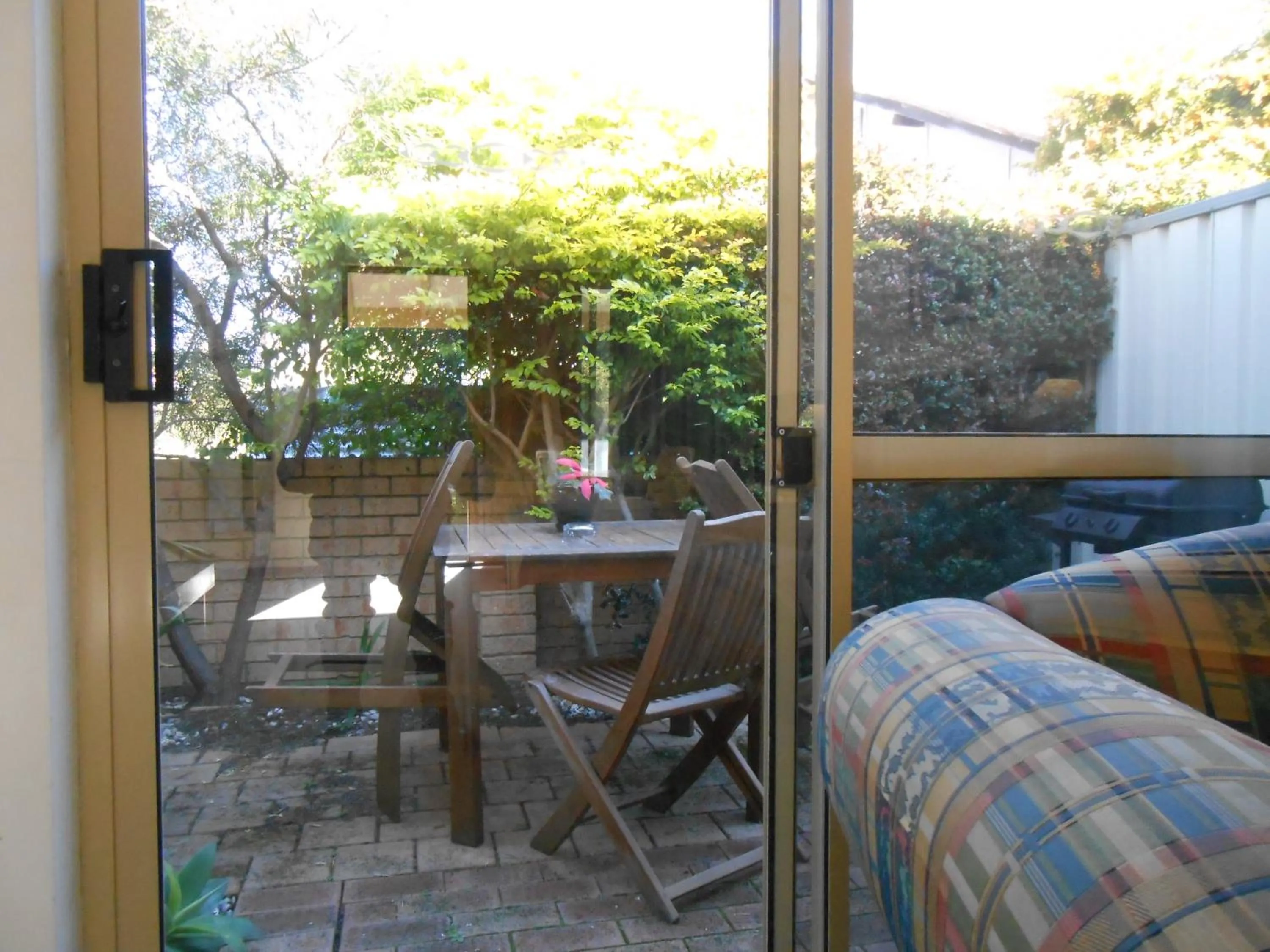 Patio in Augusta's Georgiana Molloy Motel