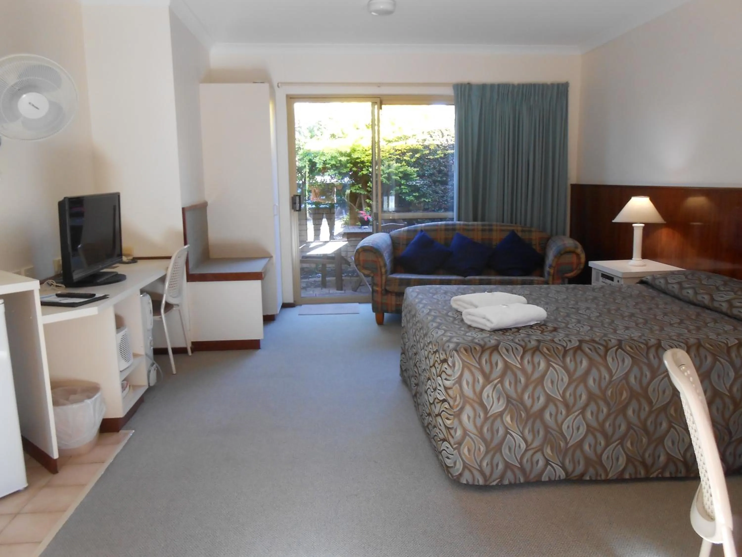 Bed in Augusta's Georgiana Molloy Motel