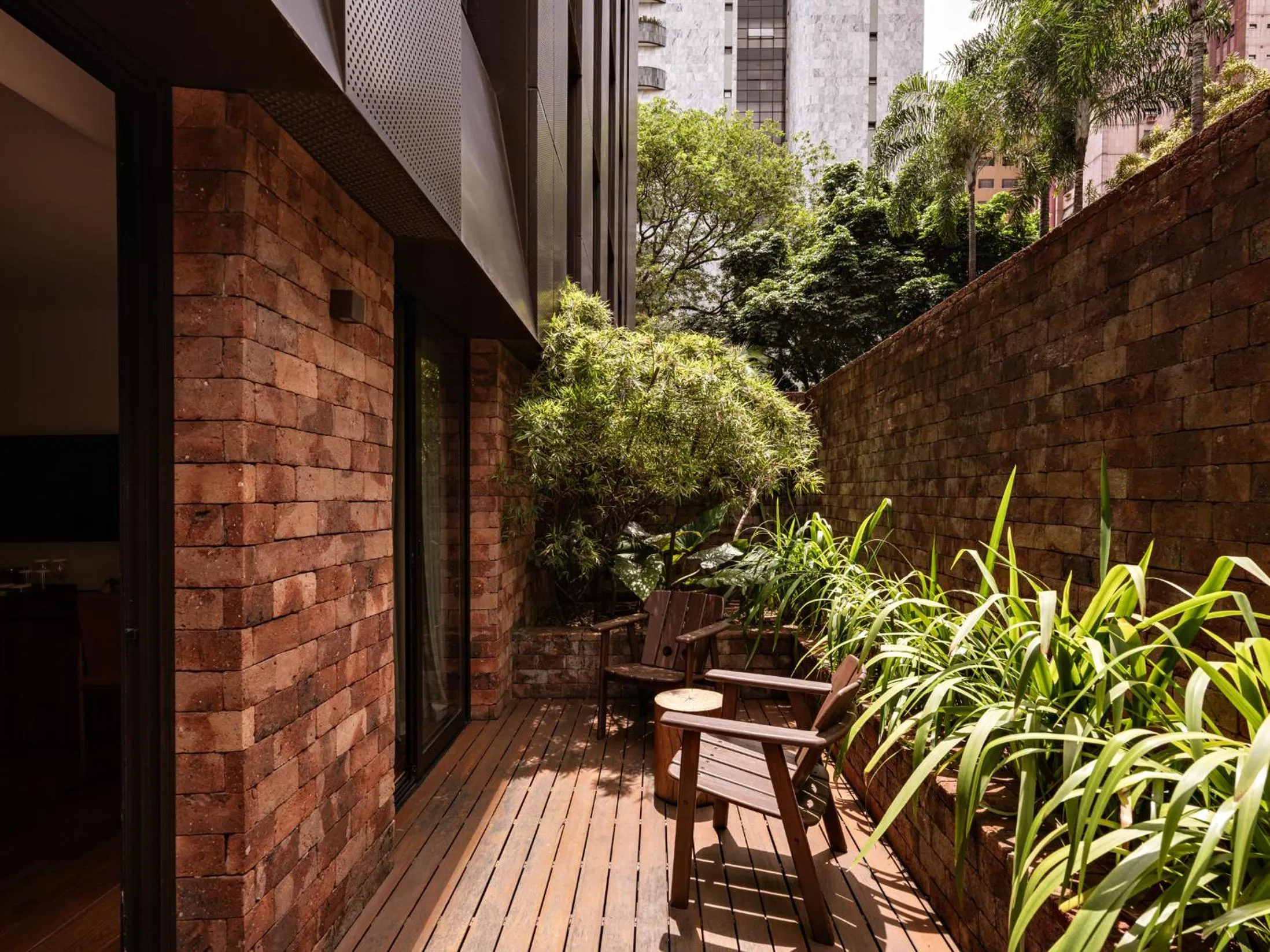 Balcony/Terrace in Hotel Fasano Belo Horizonte