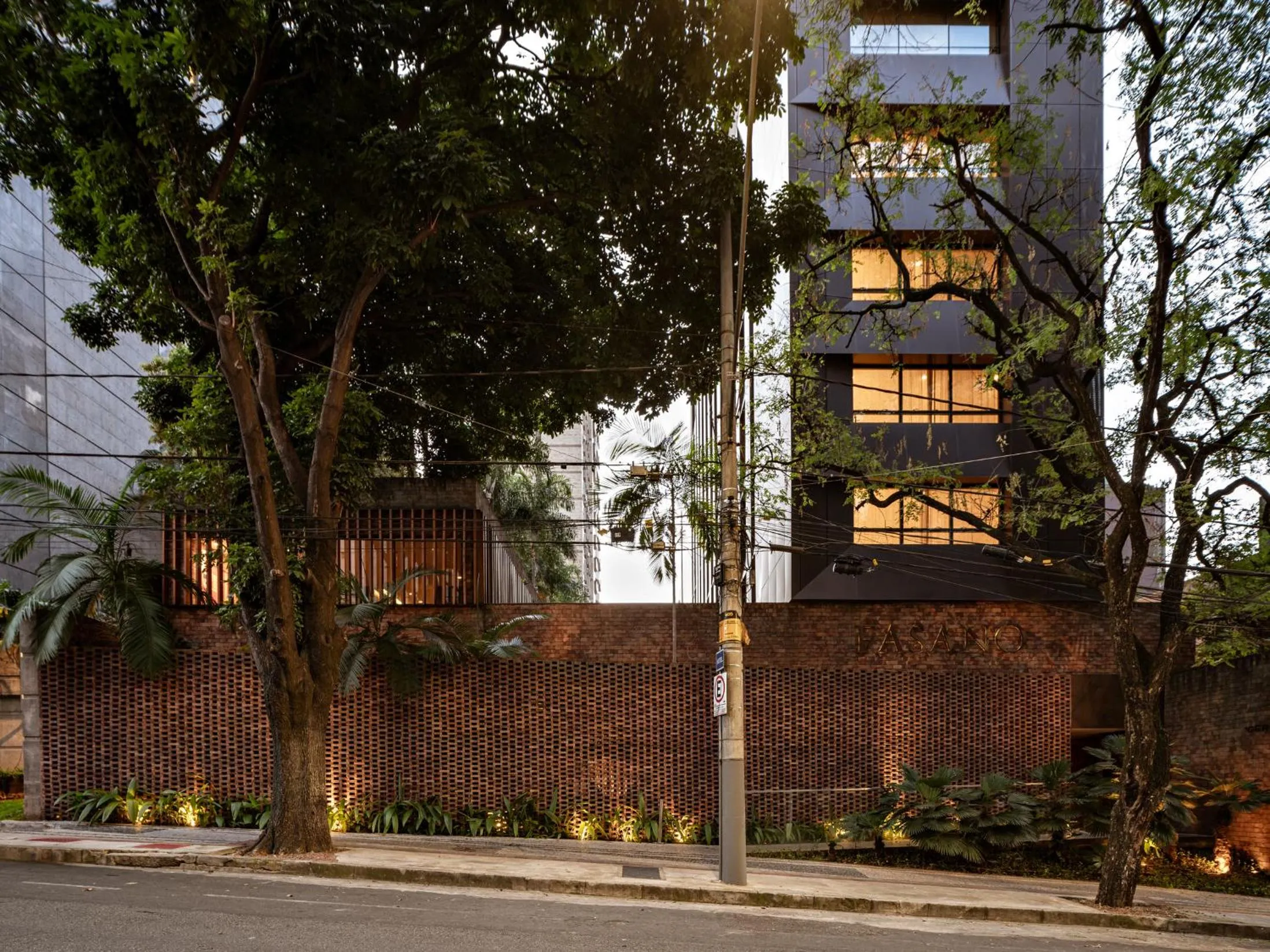 Property building in Hotel Fasano Belo Horizonte