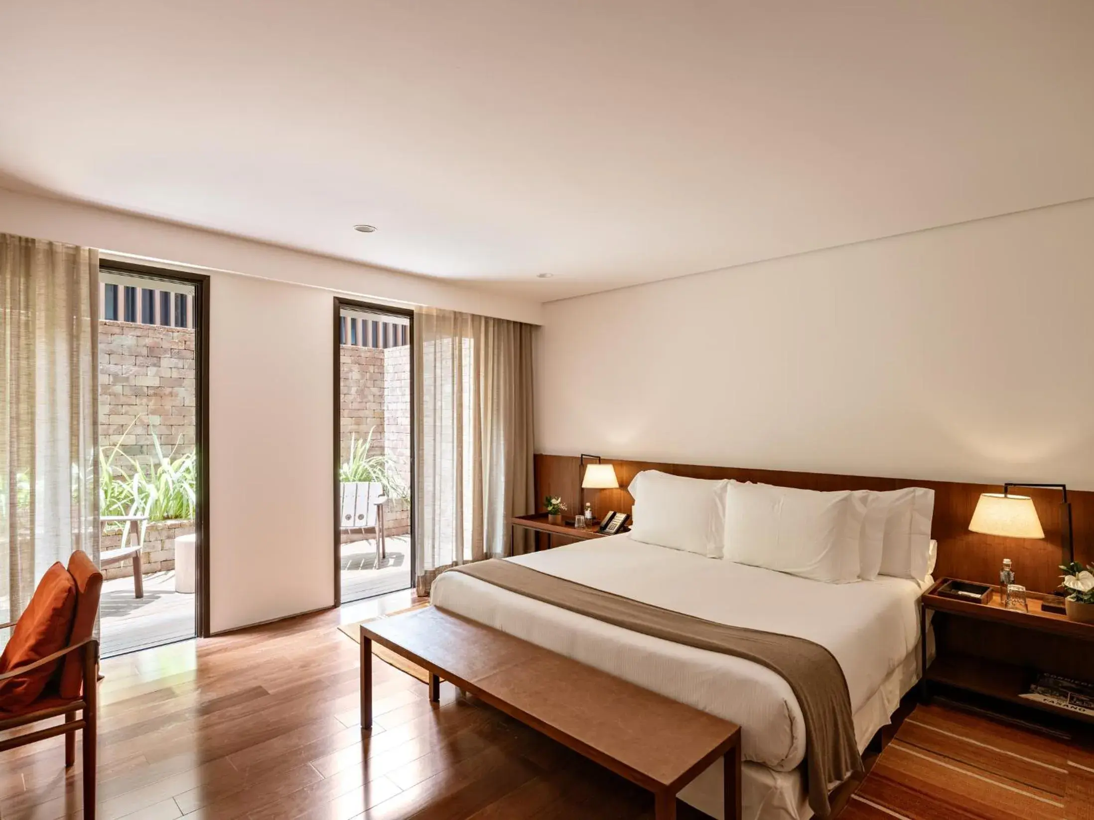 Deluxe Double Room with Balcony in Hotel Fasano Belo Horizonte Deluxe Double Room with Balcony in Hotel Fasano Belo Horizonte