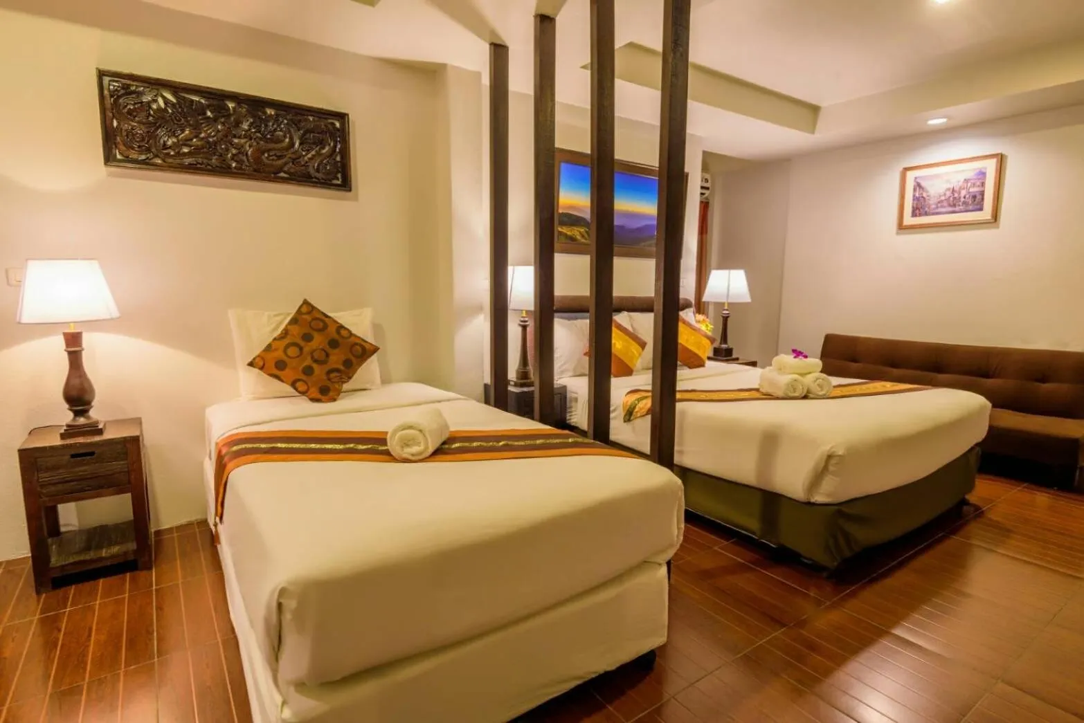 Photo of the whole room, Bed in Panna Heritage Boutique Hotel - SHA Plus