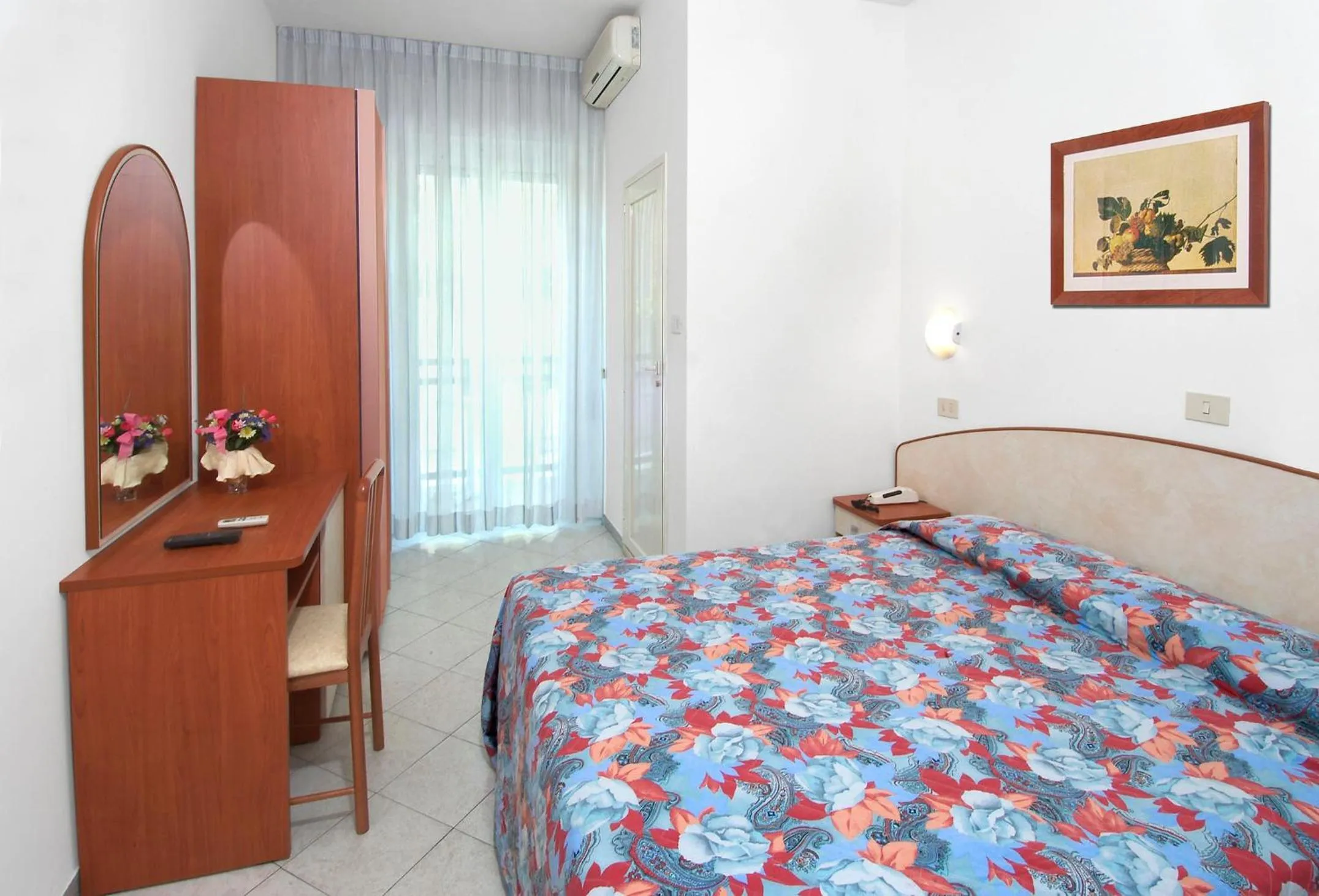 Bed in Hotel Villa Lieta