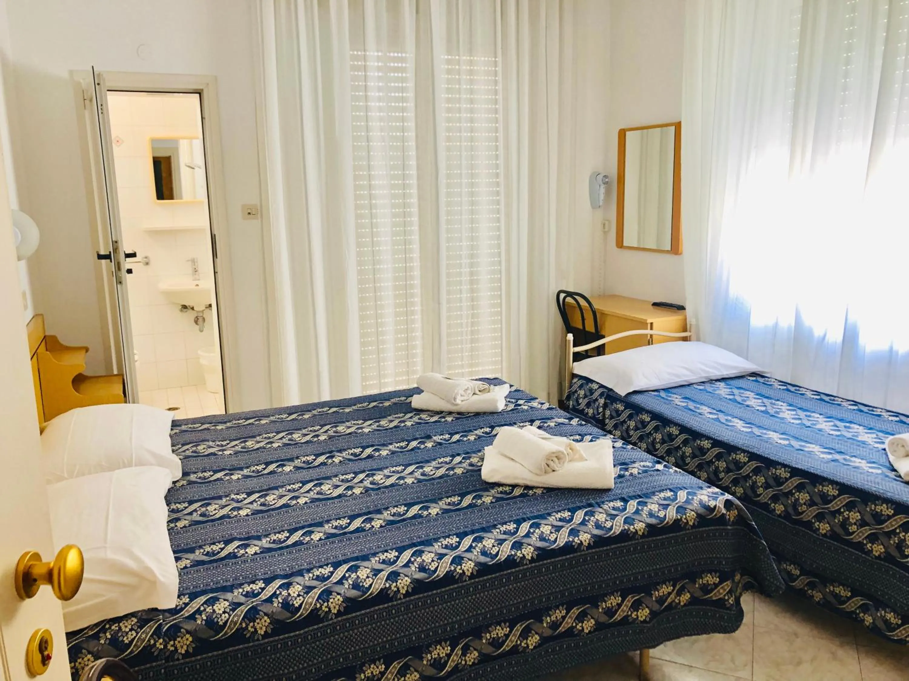 Bed in Hotel Villa Lieta