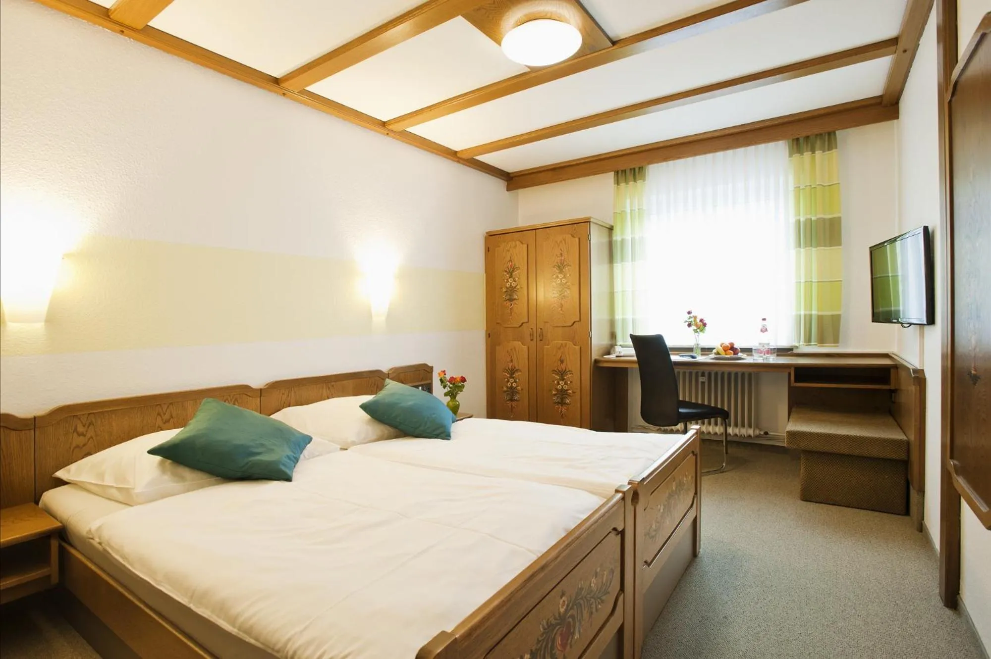 Photo of the whole room, Bed in Hotel Käferstein garni