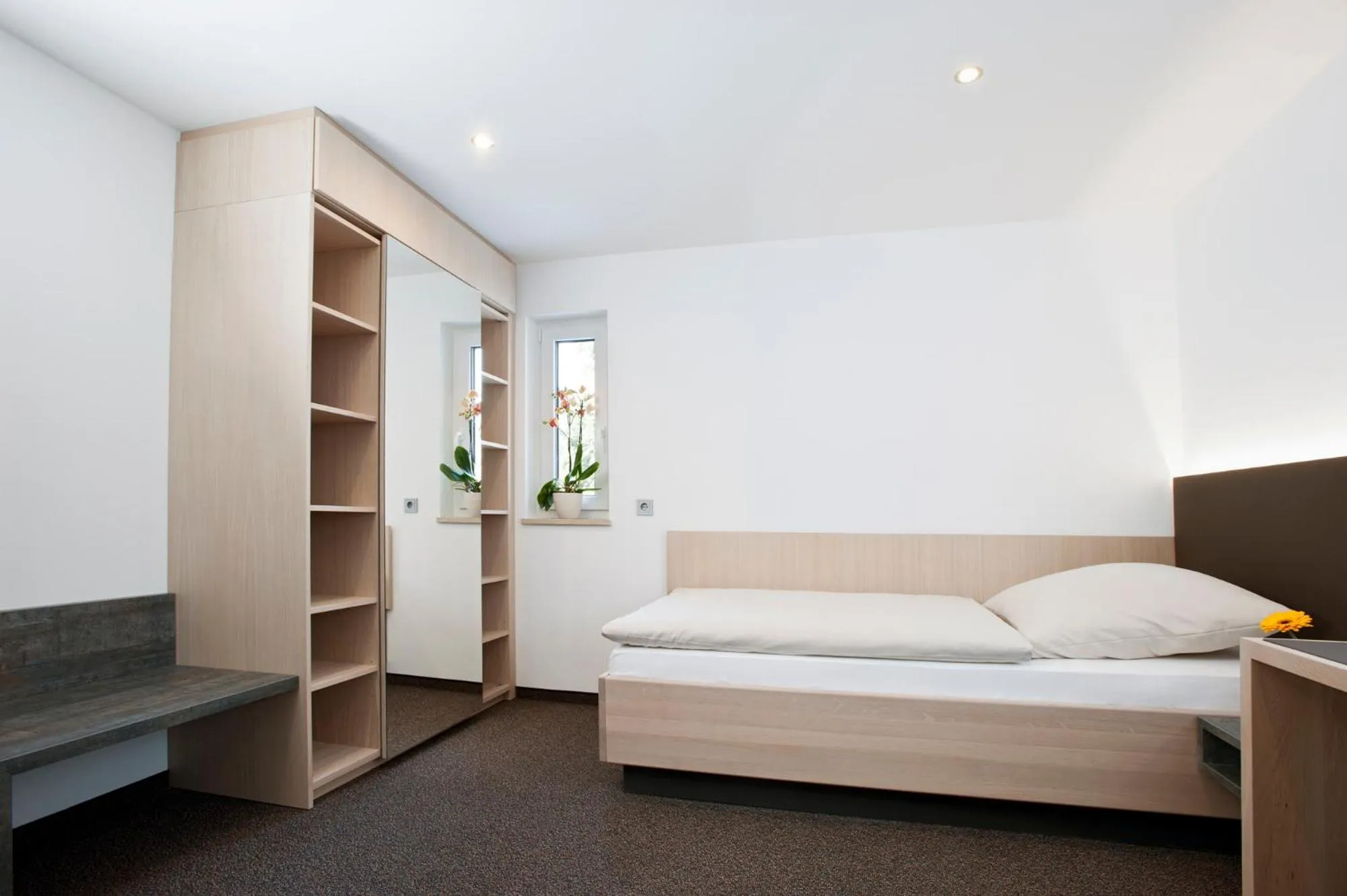 Photo of the whole room, Bed in Hotel Käferstein garni