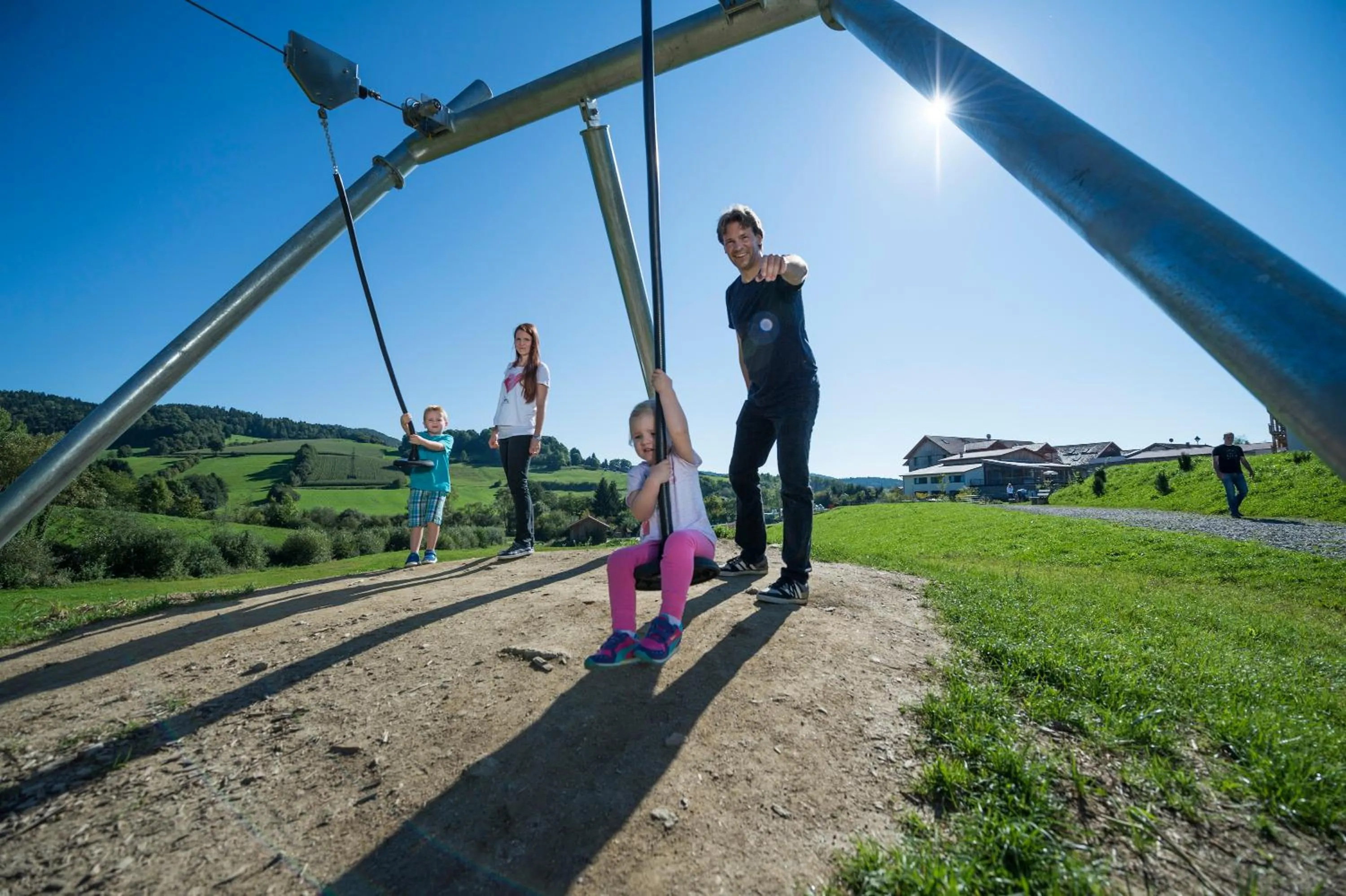 Children play ground in Familotel Schreinerhof