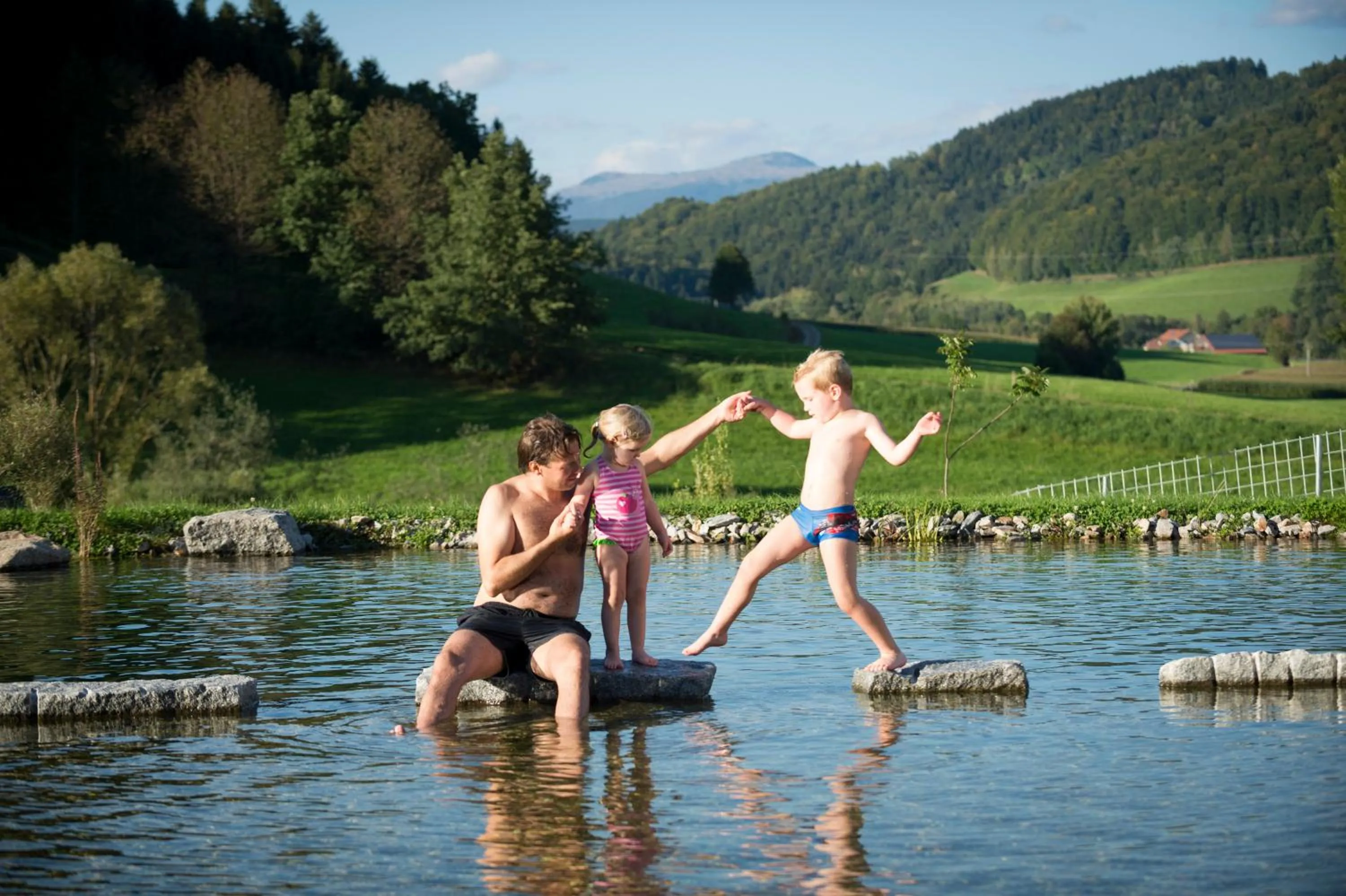 Garden in Familotel Schreinerhof