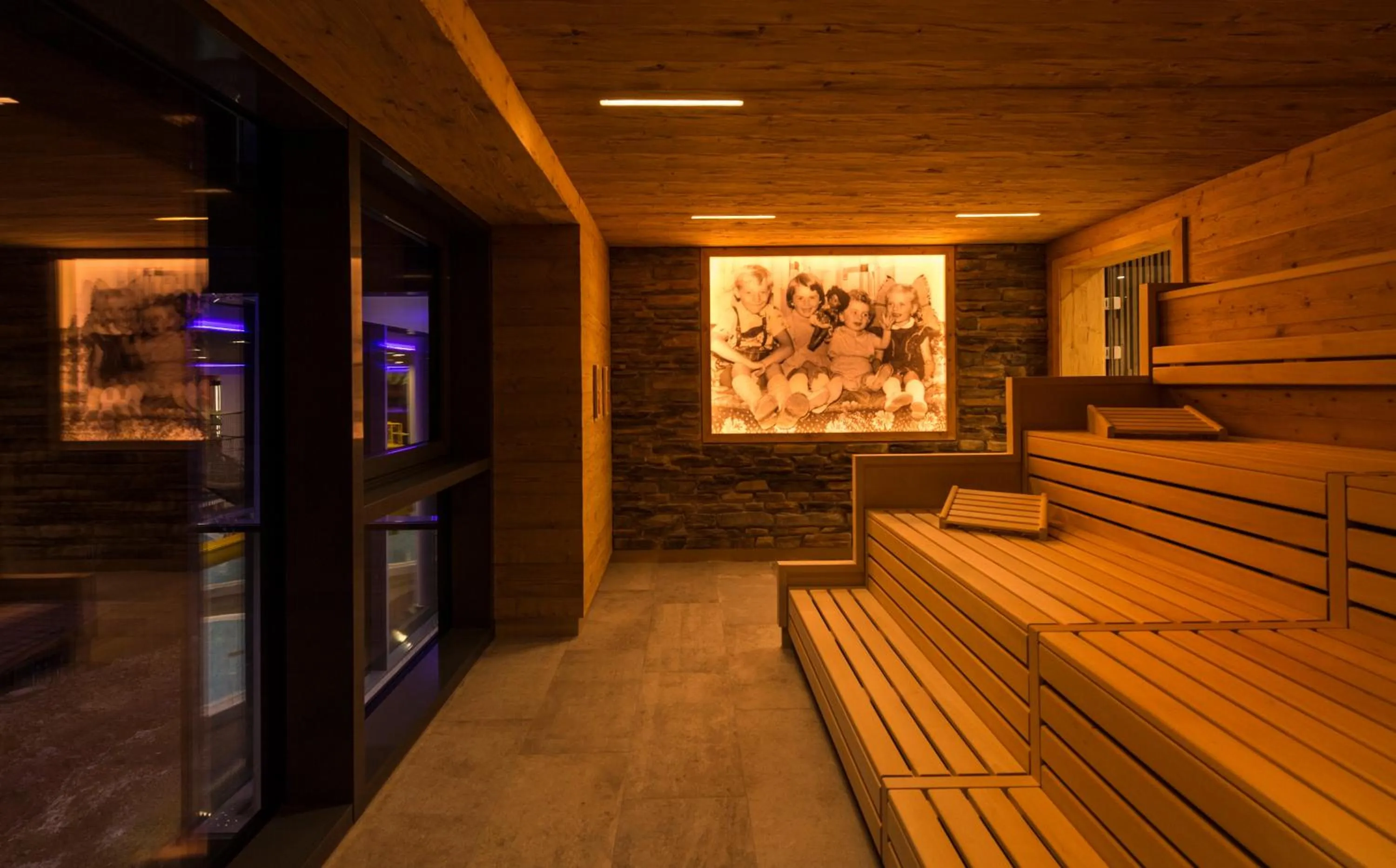 Sauna in Familotel Schreinerhof