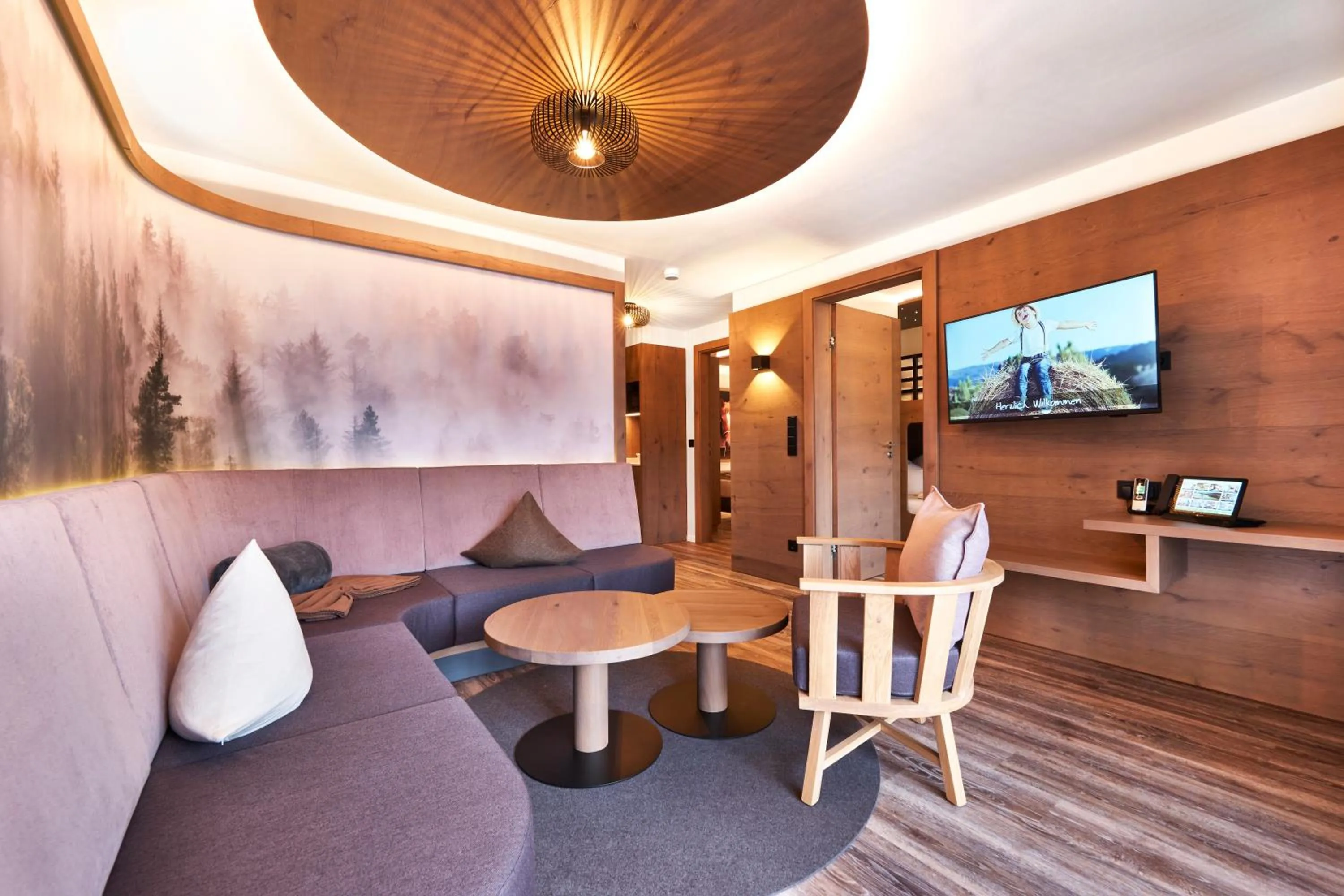 Living room in Familotel Schreinerhof