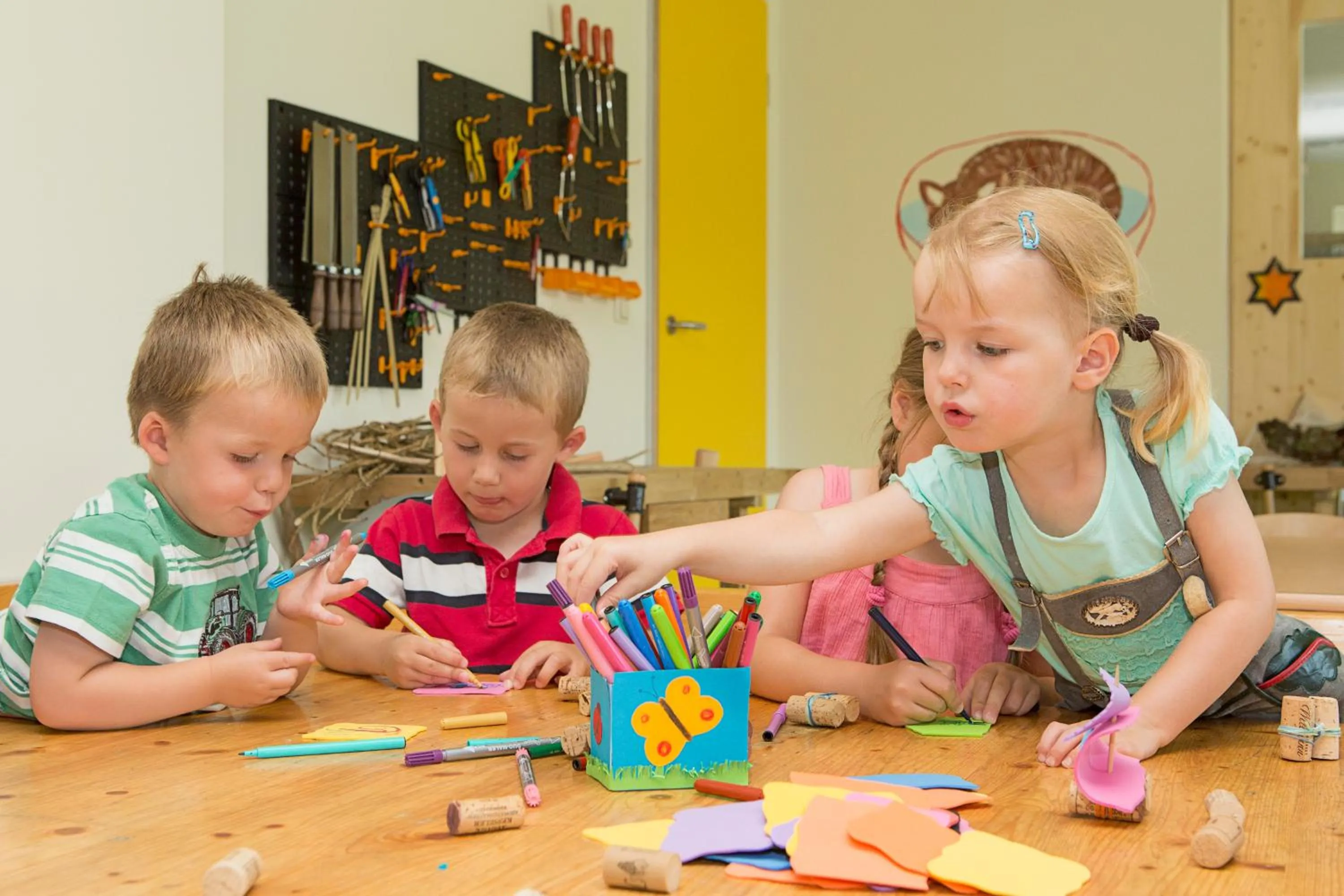 Kids's club in Familotel Schreinerhof
