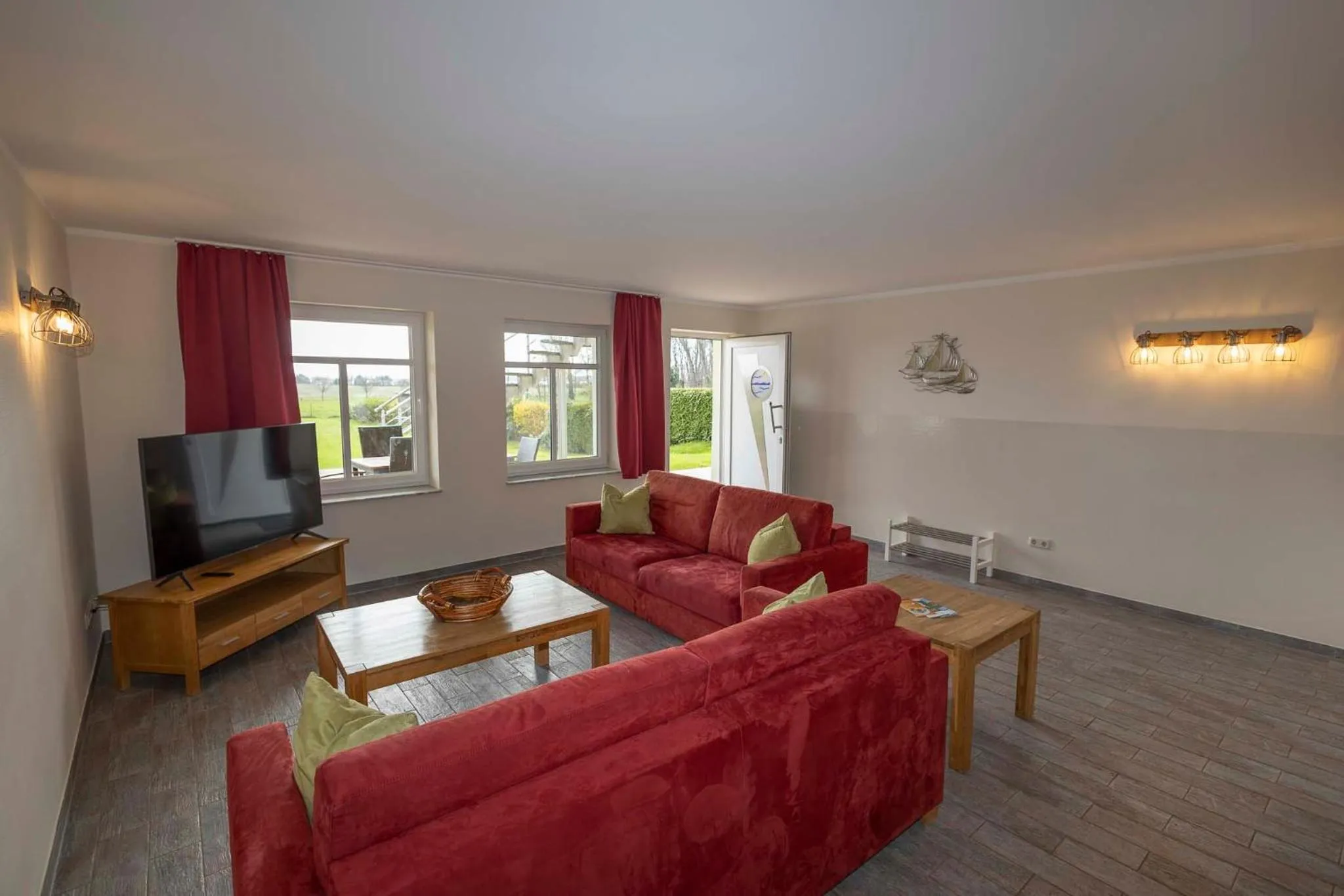 Living room in Ferienanlage Süderhof