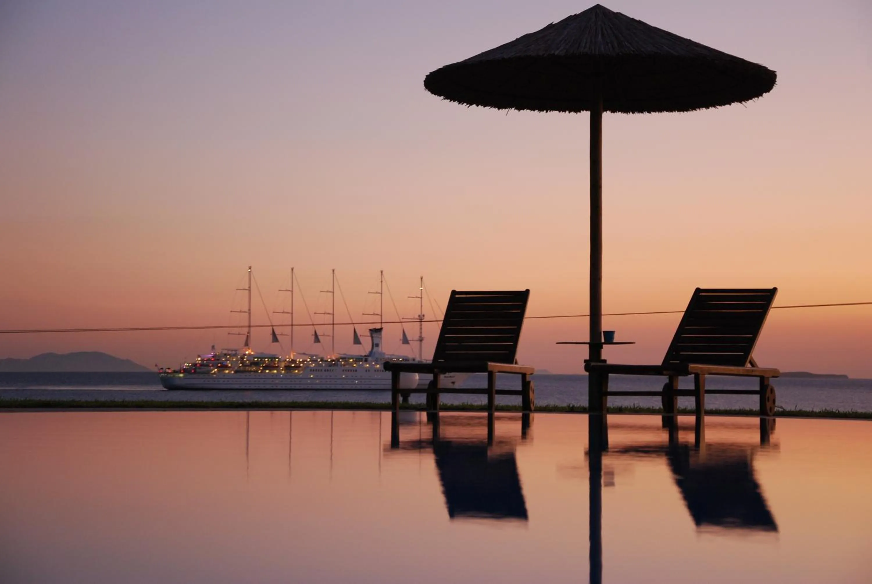 View (from property/room) in Koulas Pension - Red Lake