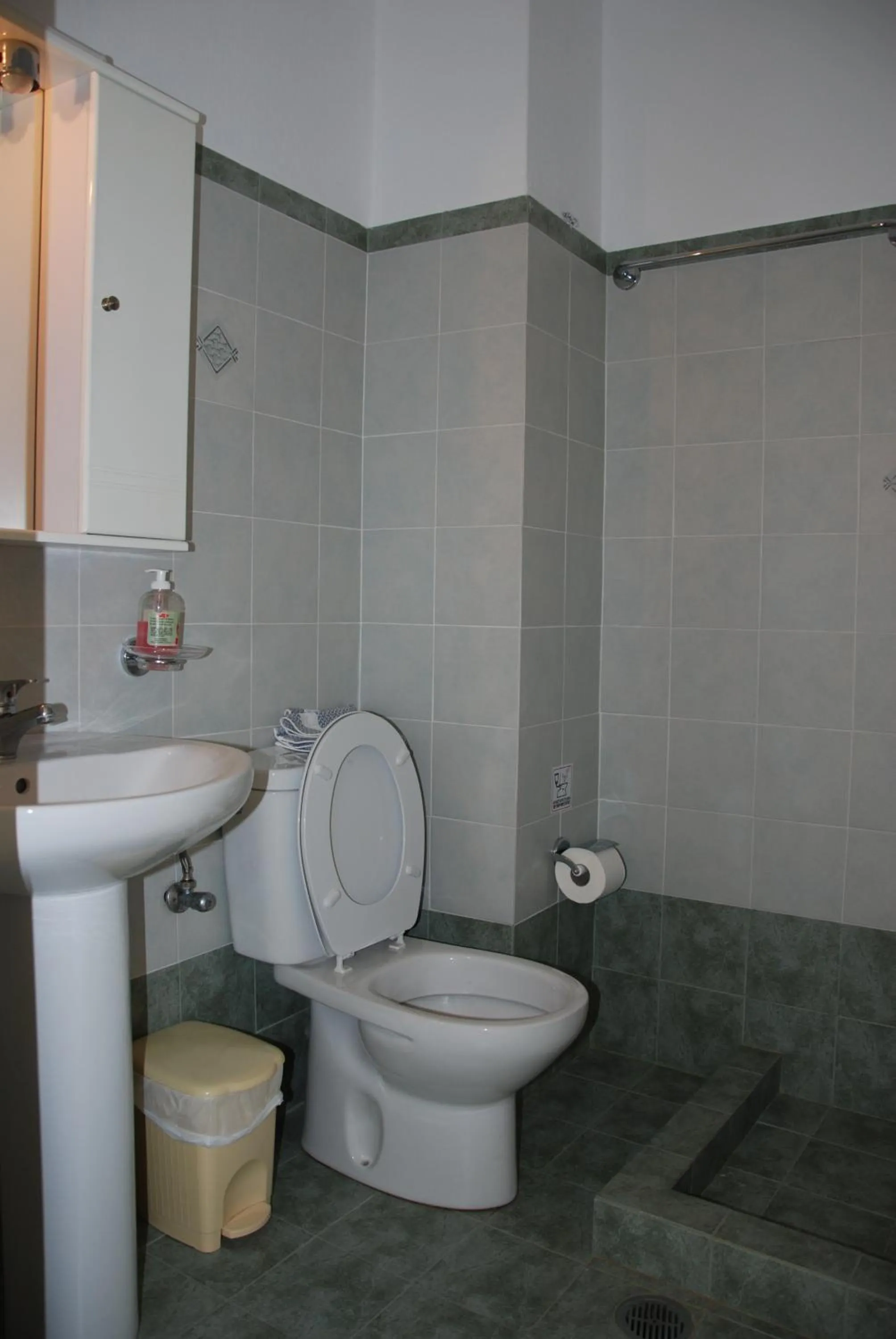 Toilet in Koulas Pension - Red Lake