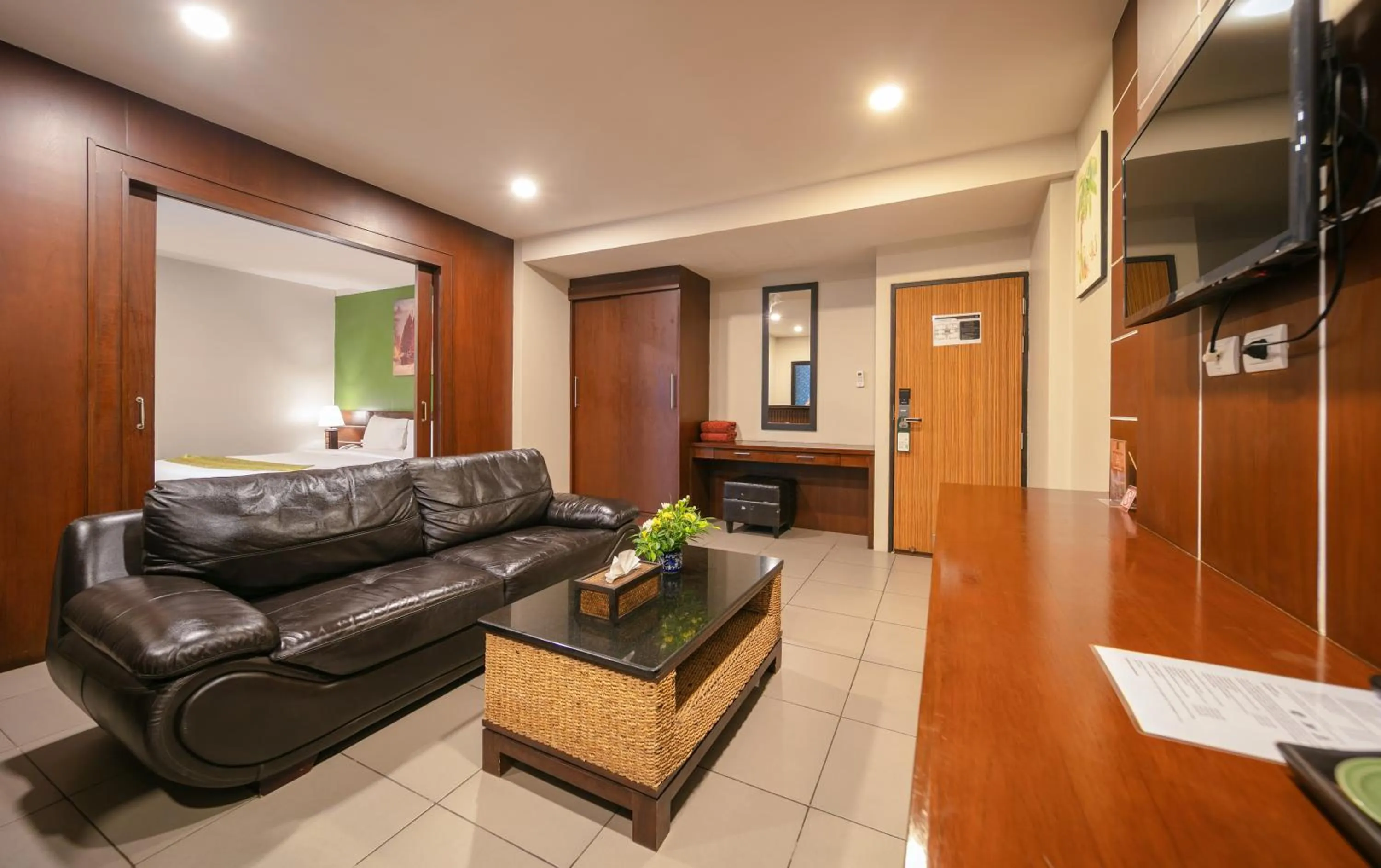 Living room in Gu Hotel Patong