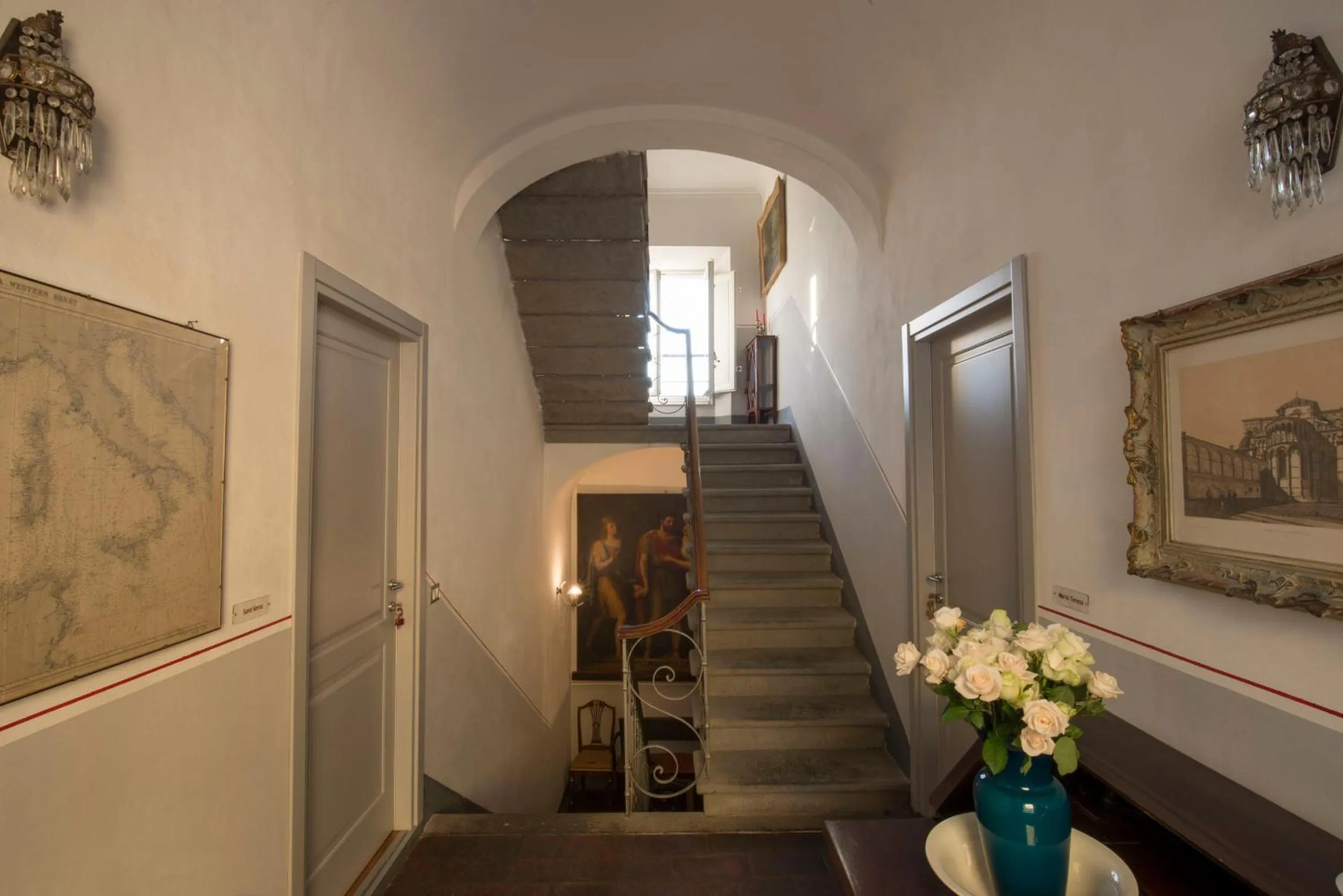 Lobby or reception in Al Porto Di Lucca B&B