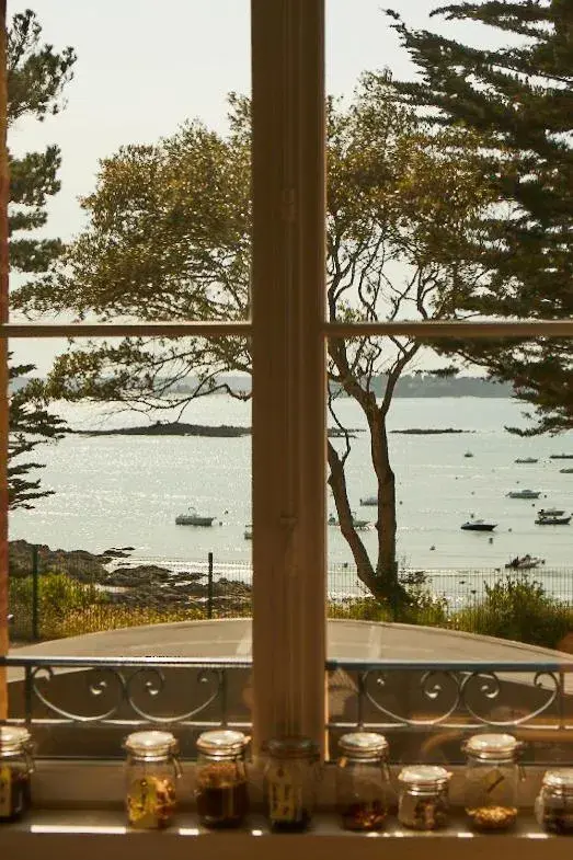 Deluxe Double or Twin Room with Sea View (main building) in Le Nessay Deluxe Double or Twin Room with Sea View (main building) in Le Nessay