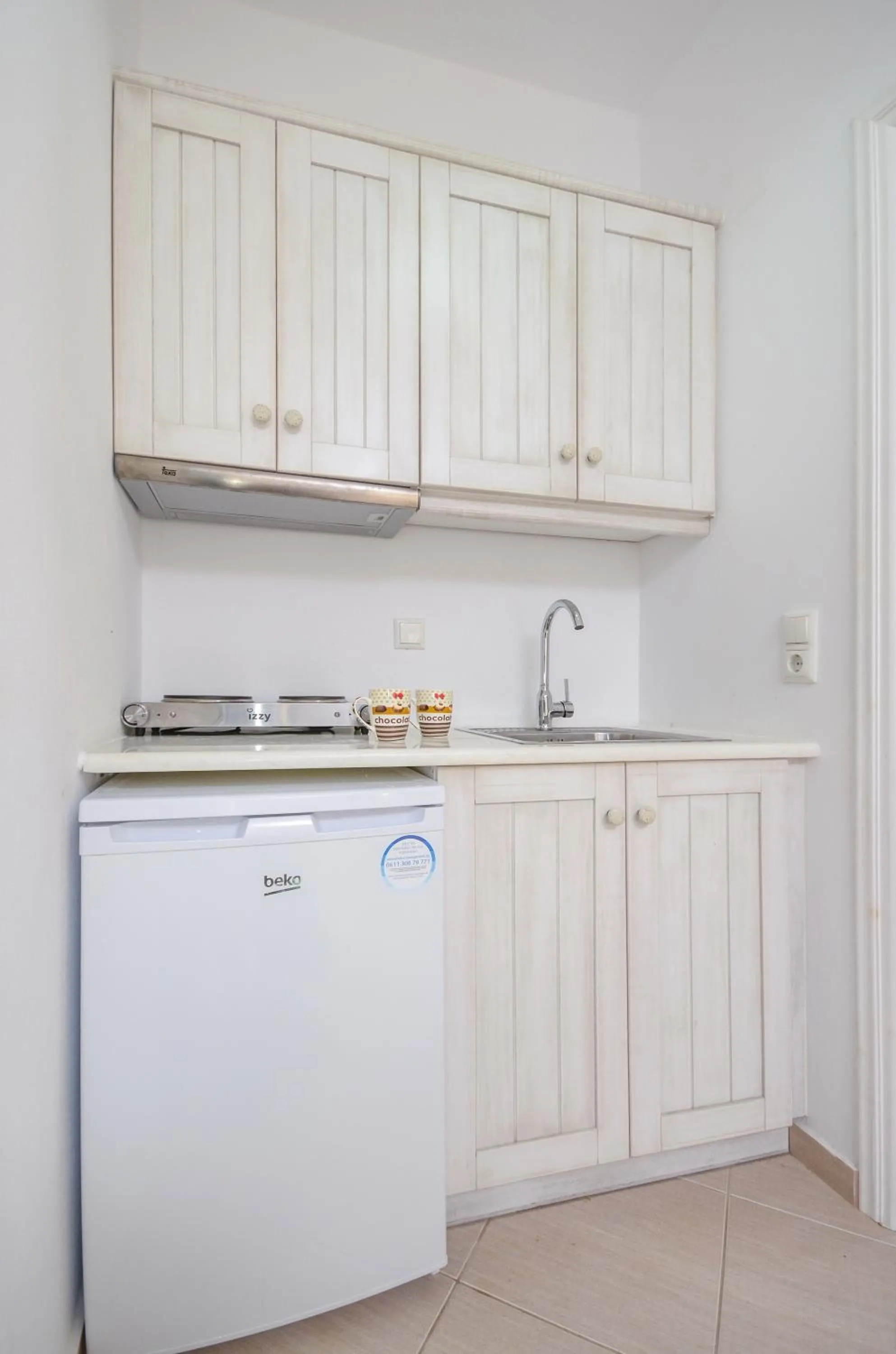 Kitchen or kitchenette in Hotel Francesca