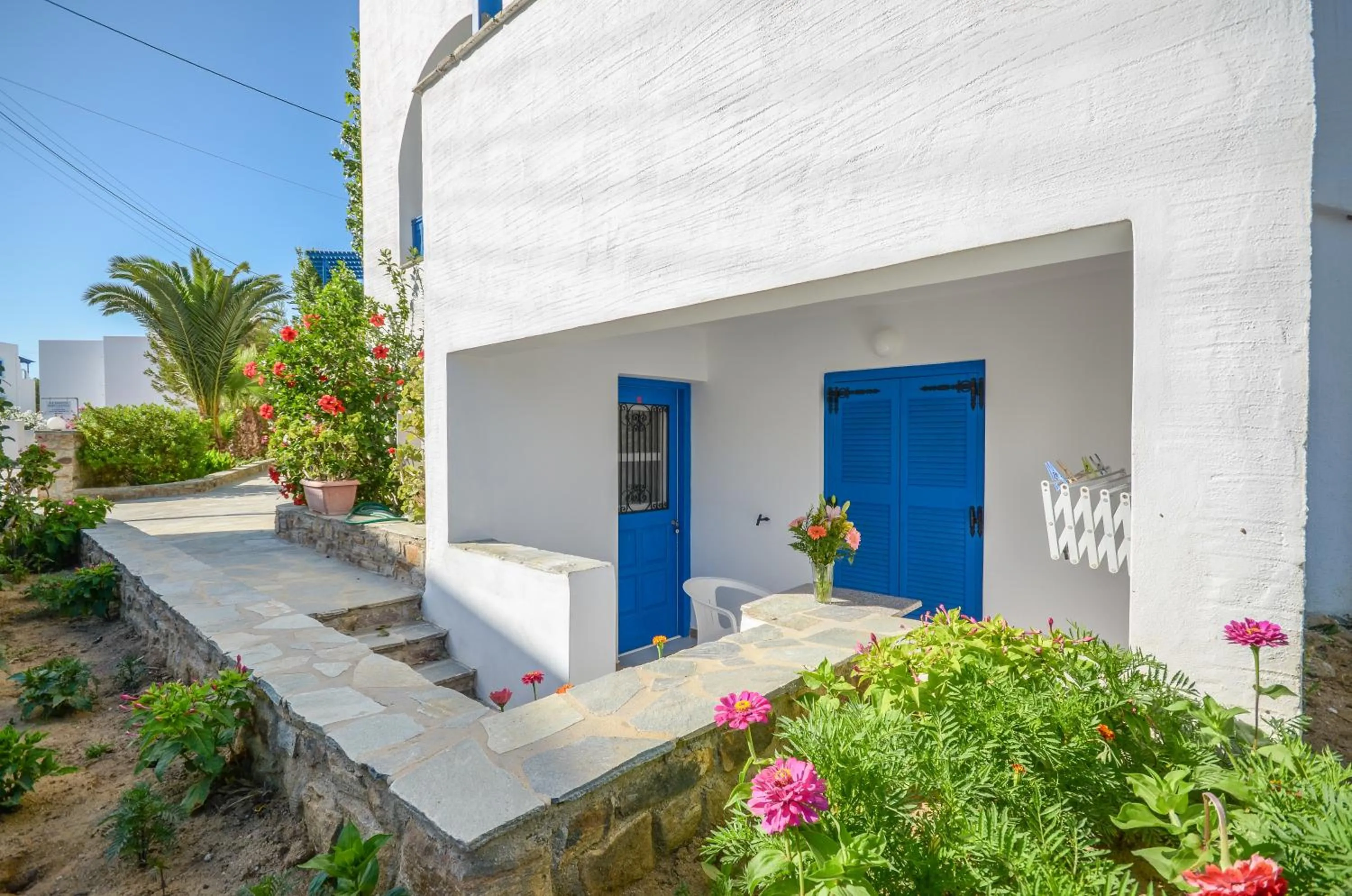 Garden view in Hotel Francesca