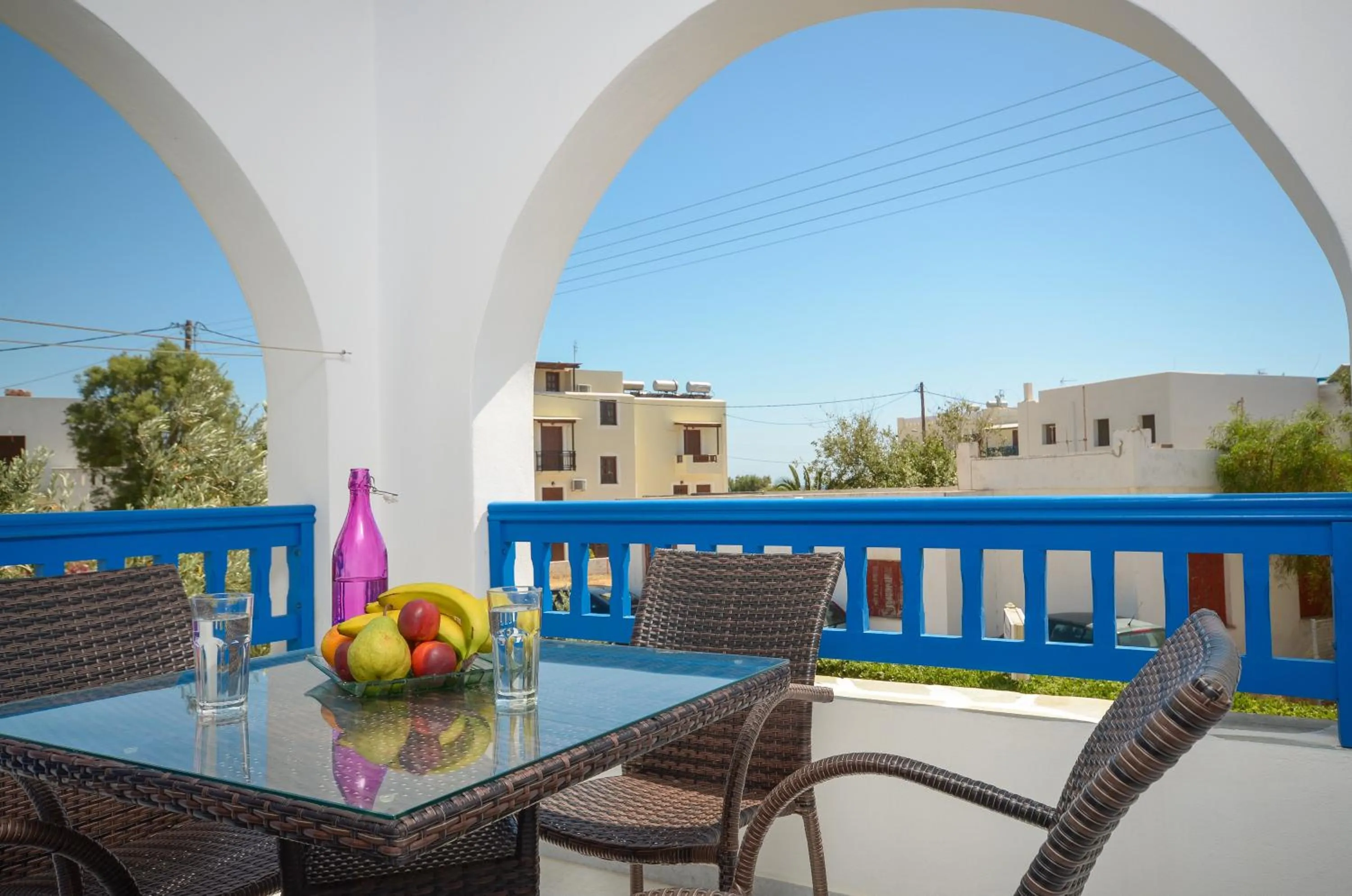 Garden view in Hotel Francesca